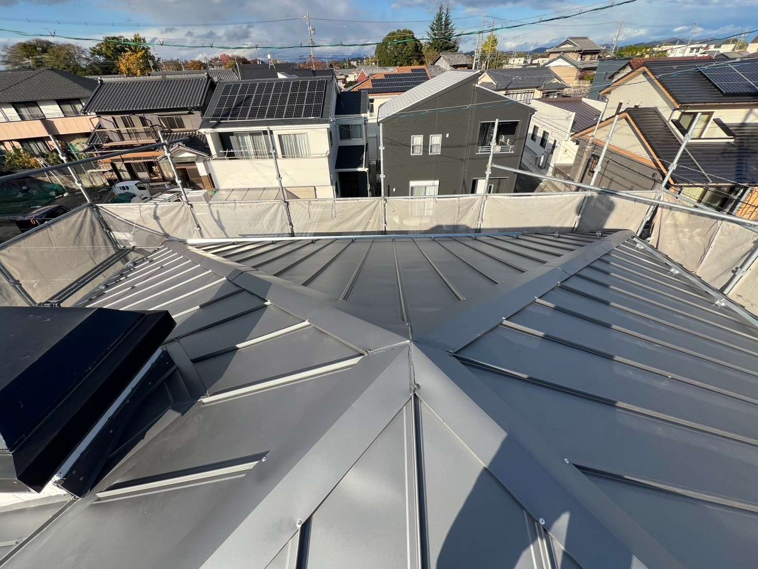 2025年2月施工　屋根カバー工法　岐阜県笠松町　H様邸