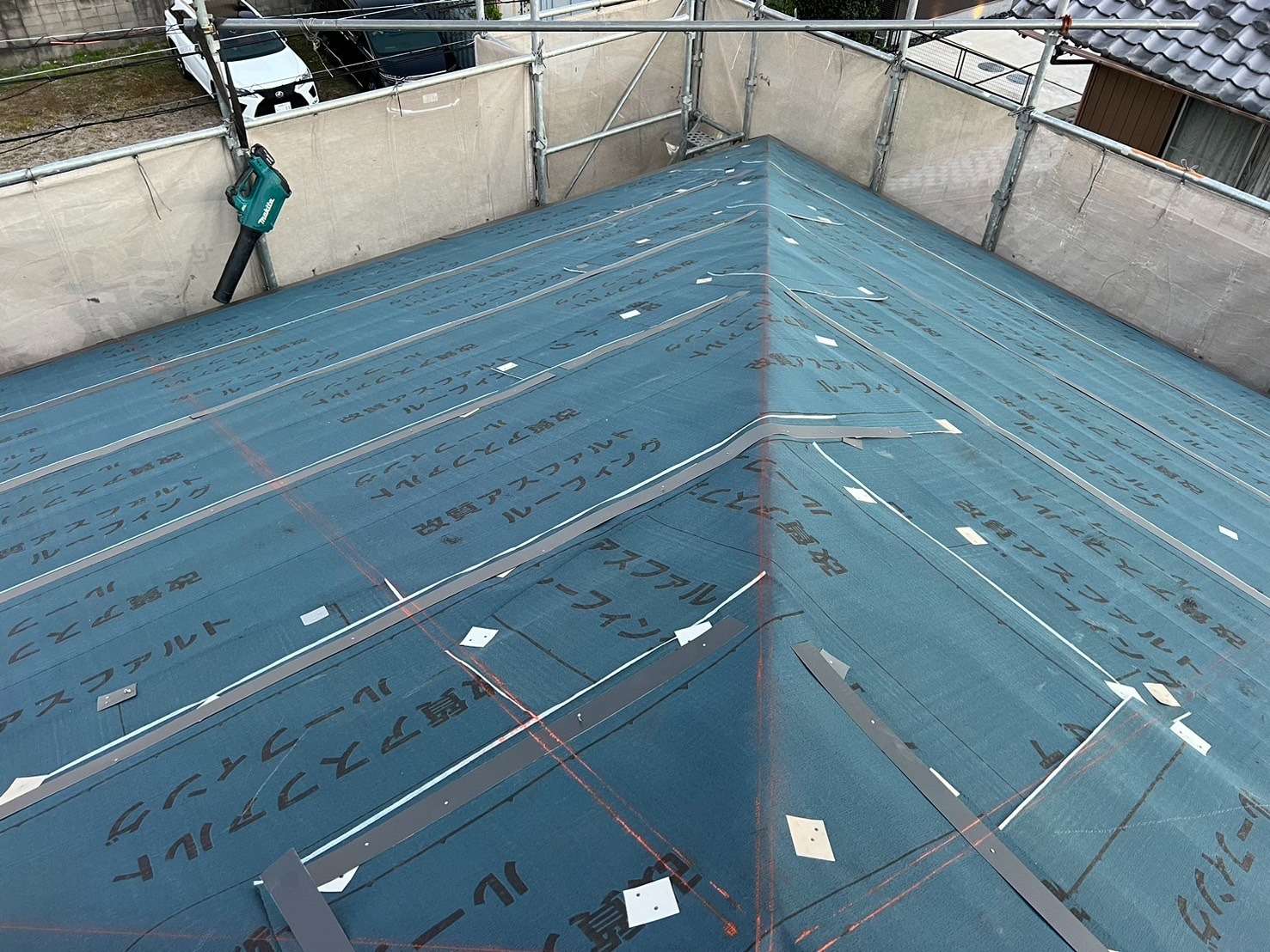 2025年2月施工　屋根カバー工法　岐阜県笠松町　H様邸