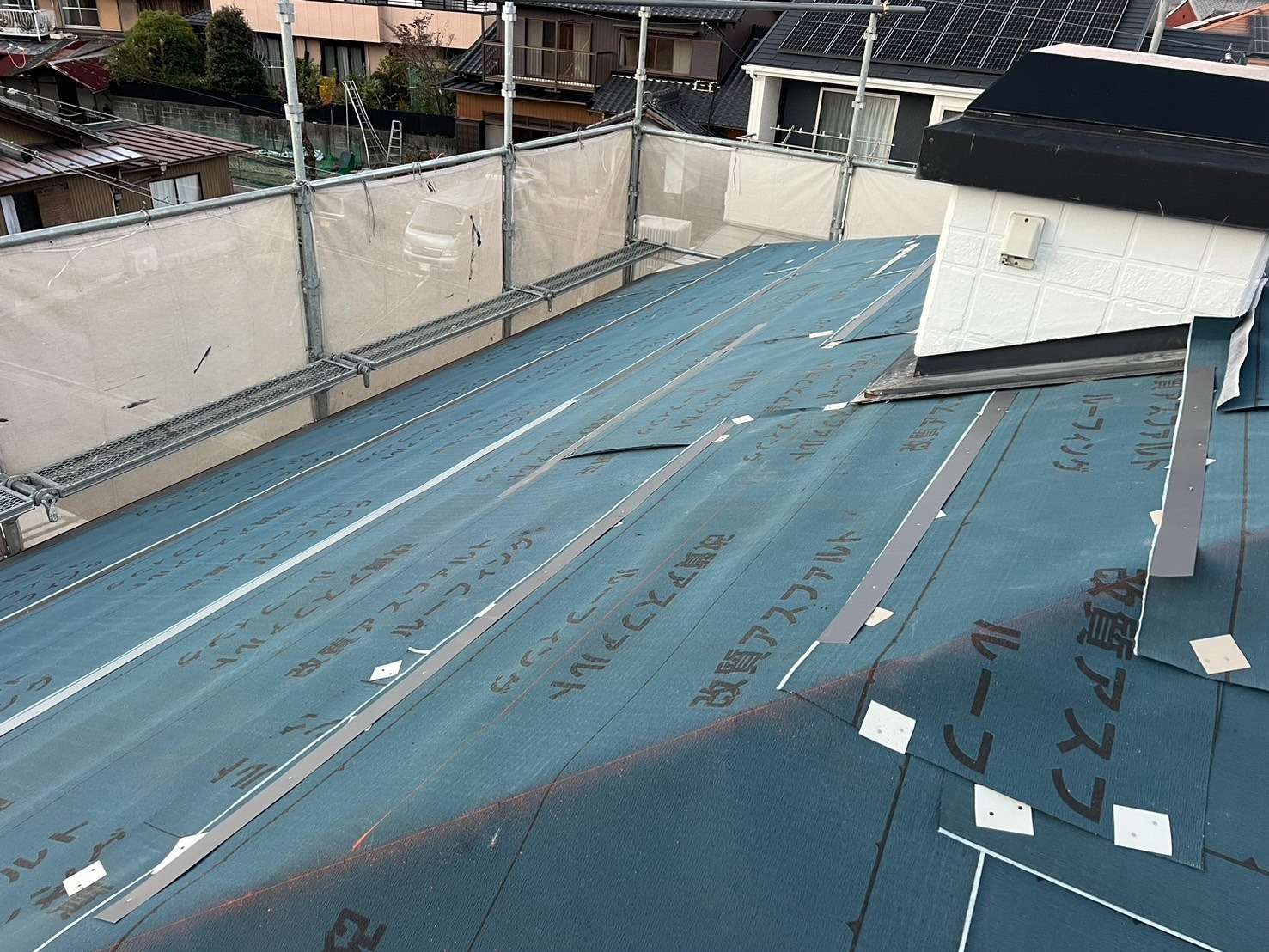 2025年2月施工　屋根カバー工法　岐阜県笠松町　H様邸