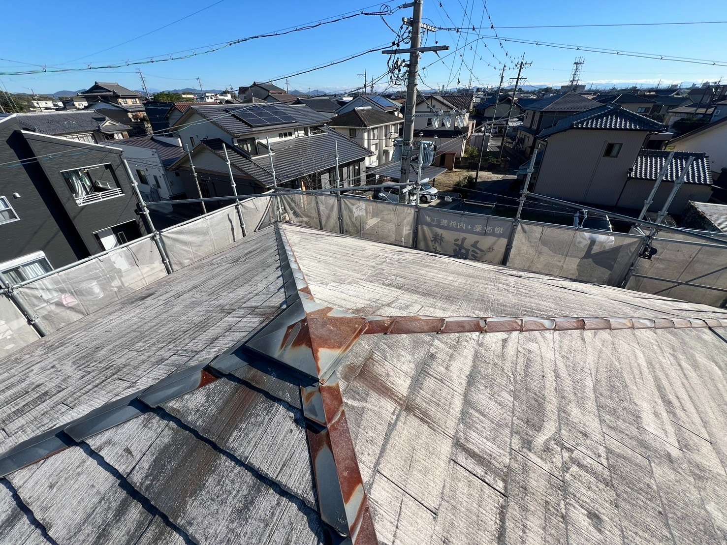 2025年2月施工　屋根カバー工法　岐阜県笠松町　H様邸