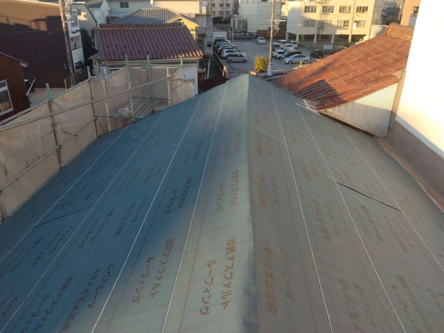 2025年3月施工　屋根の葺き替え　岐阜県岐阜市　W様邸