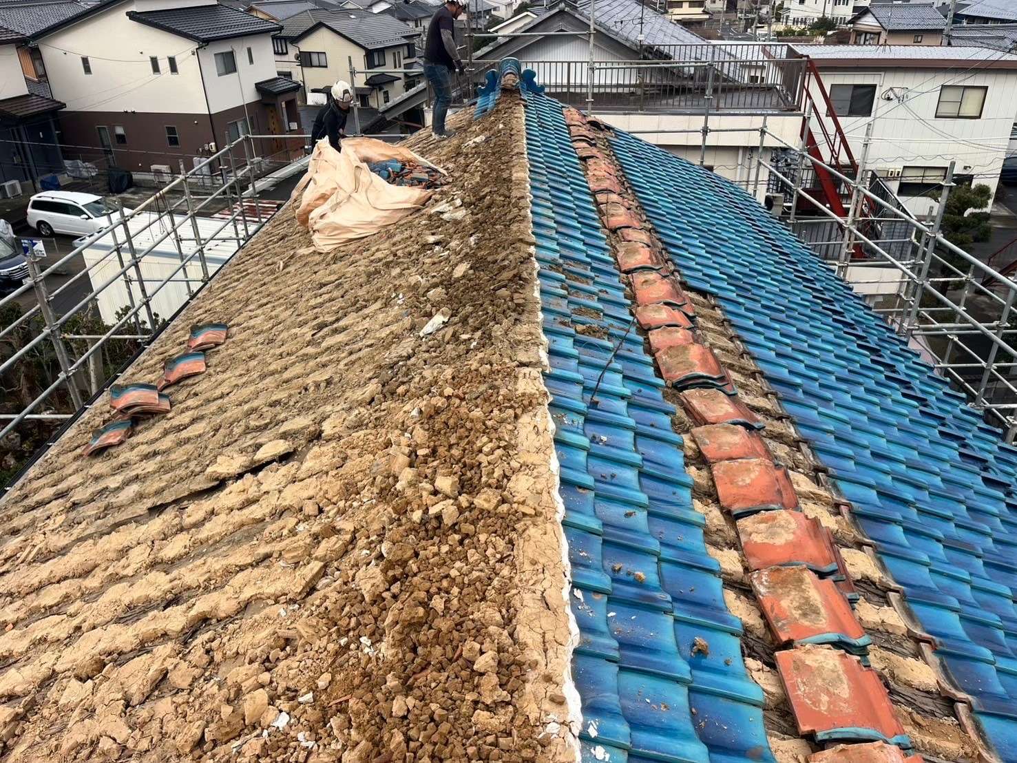 2025年4月施工　屋根の葺き替え　岐阜市　W様邸