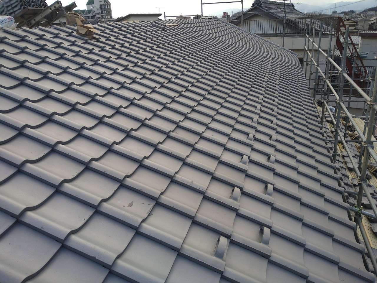 2025年4月施工　屋根の葺き替え　岐阜市　W様邸
