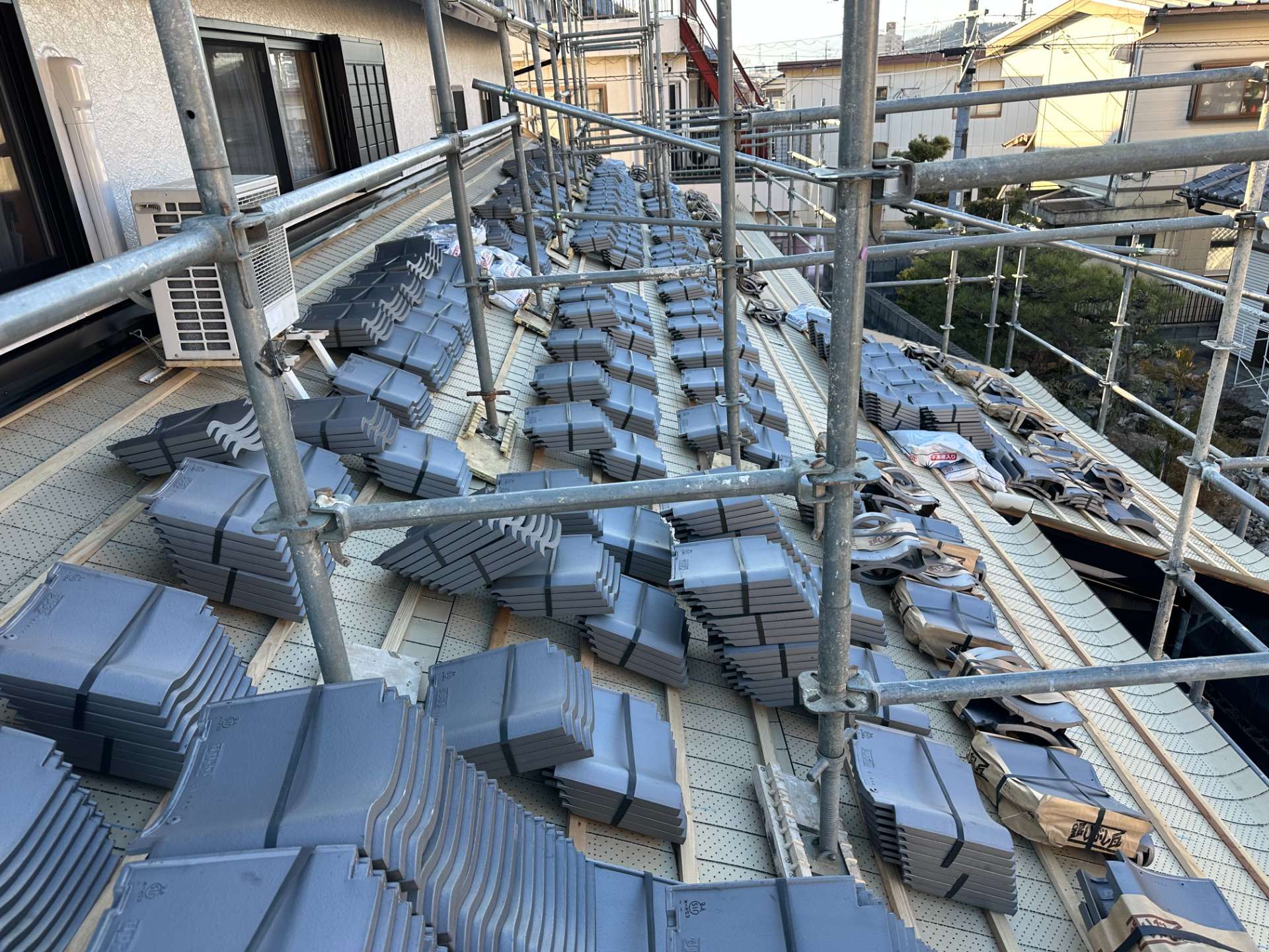 2025年4月施工　屋根の葺き替え　岐阜市　W様邸