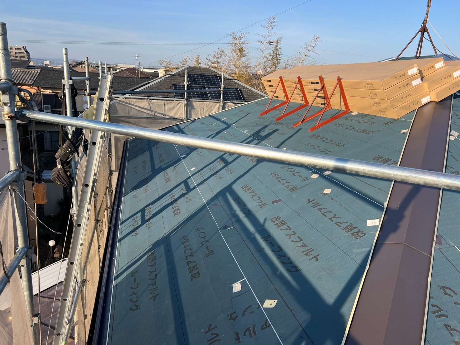 2025年4月施工　屋根カバー工法　愛知県江南市　I様邸