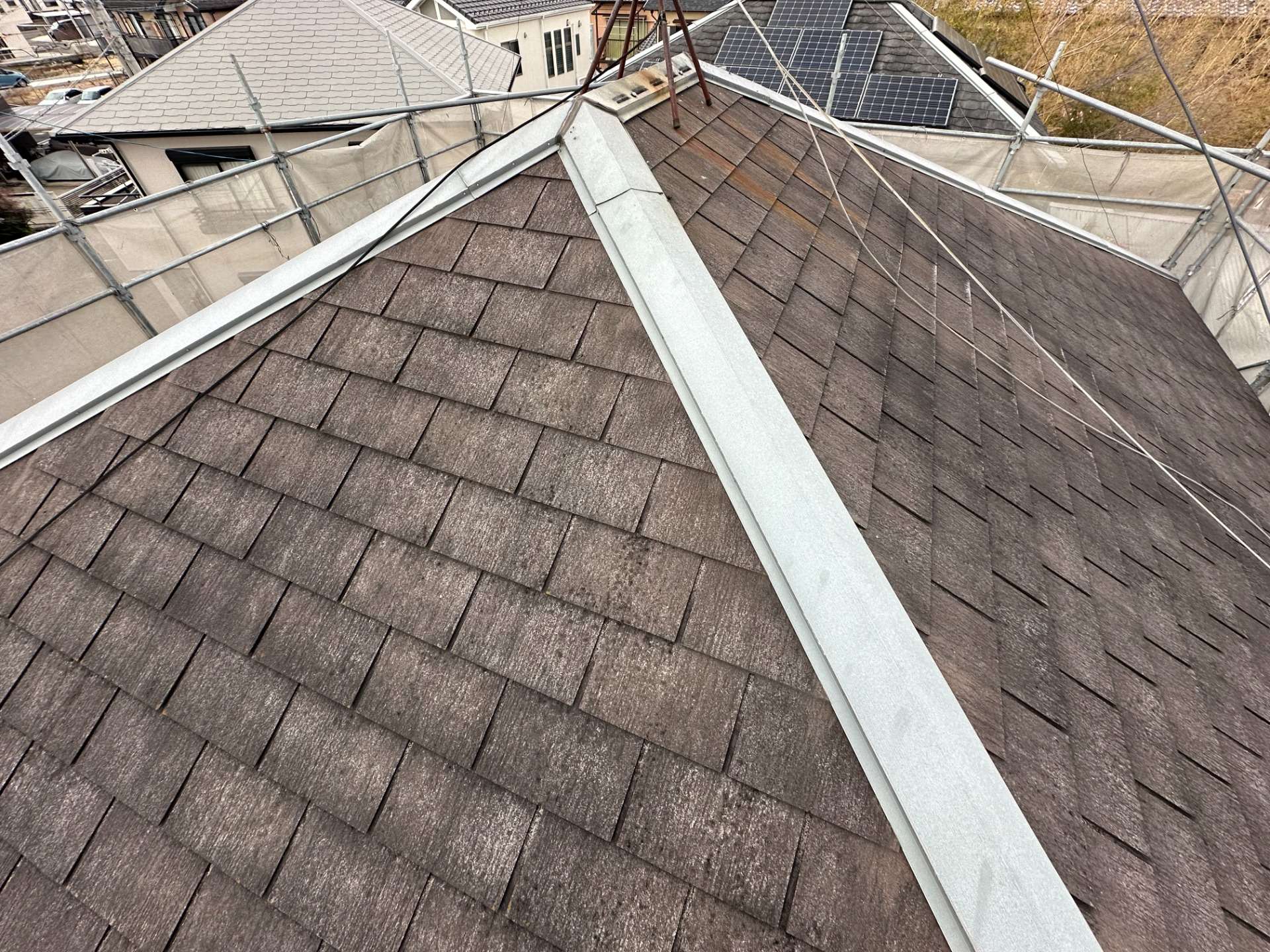 2025年4月施工　屋根カバー工法　愛知県江南市　I様邸