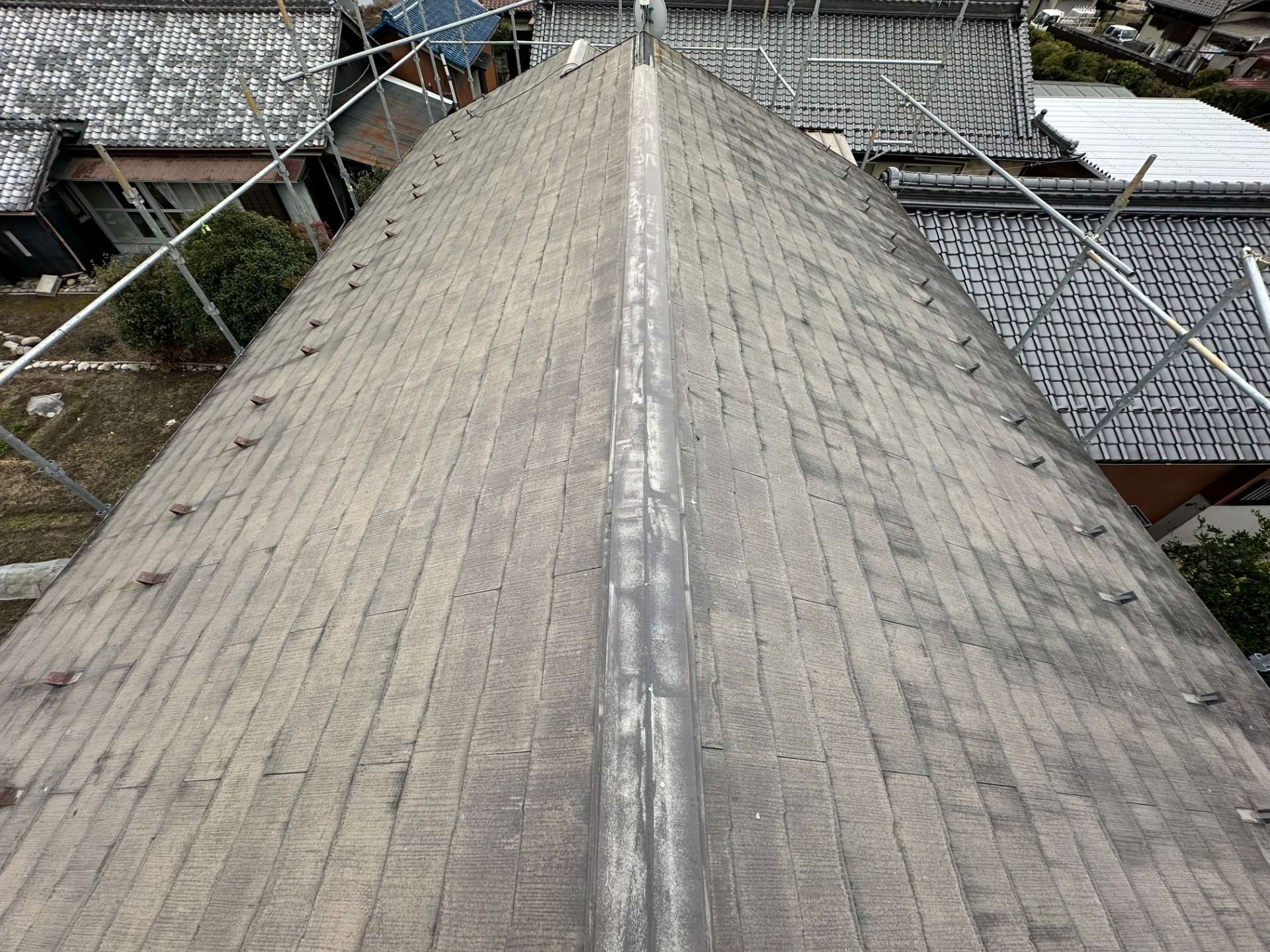 2025年4月施工　屋根カバー工法　岐阜県郡上市　K様邸