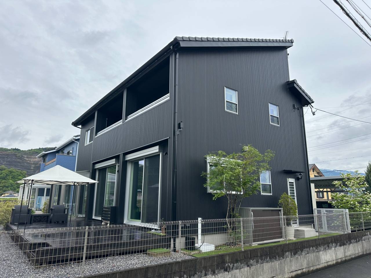 2025年5月施工　外壁カバー工法　揖斐川町　O様邸