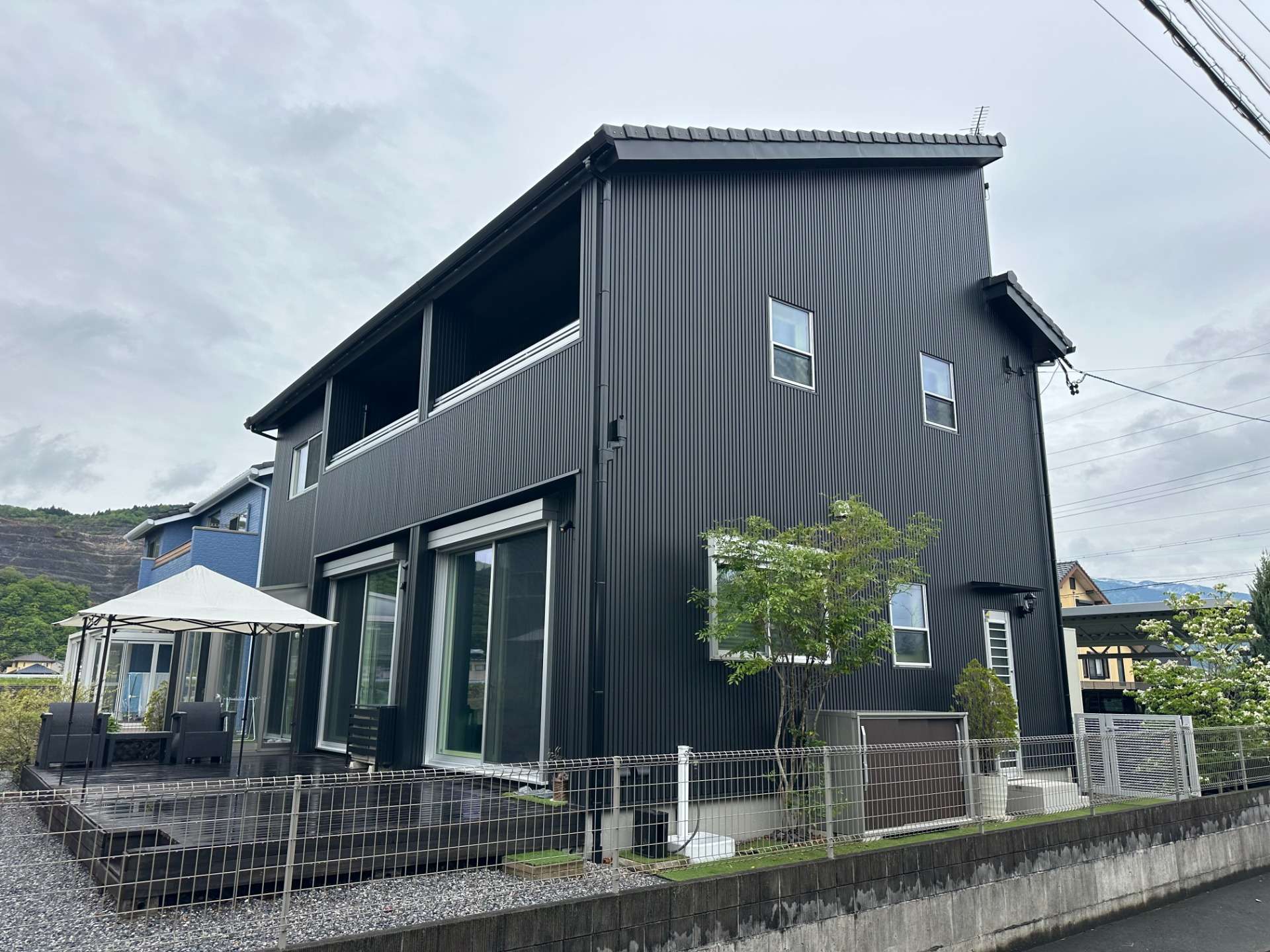 2025年5月施工　外壁カバー工法　揖斐川町　O様邸