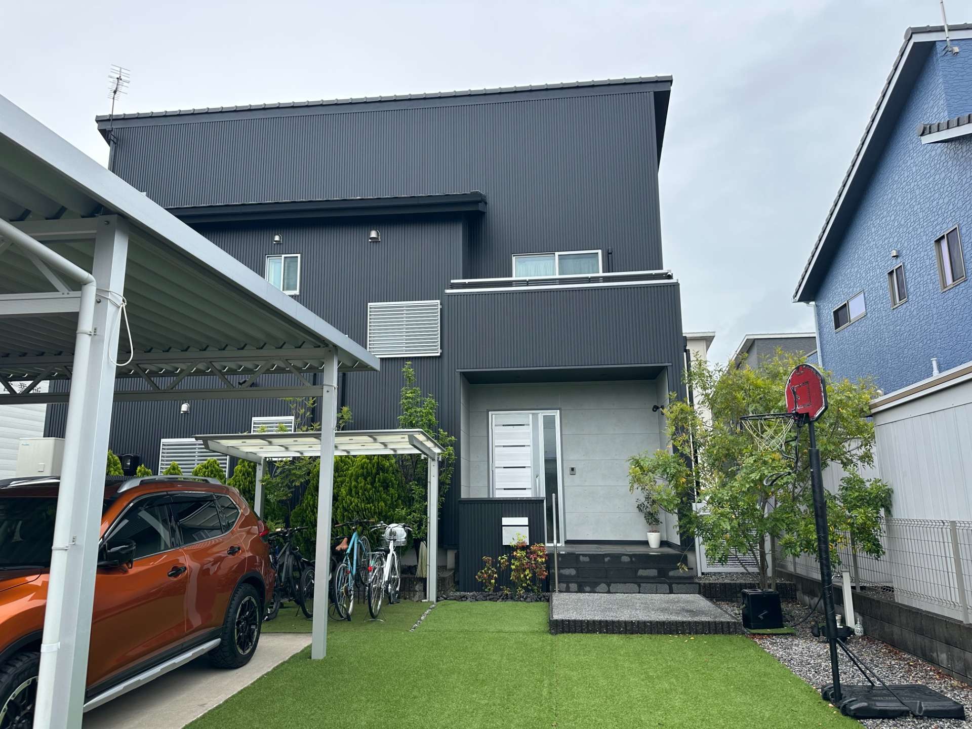 2025年5月施工　外壁カバー工法　揖斐川町　O様邸