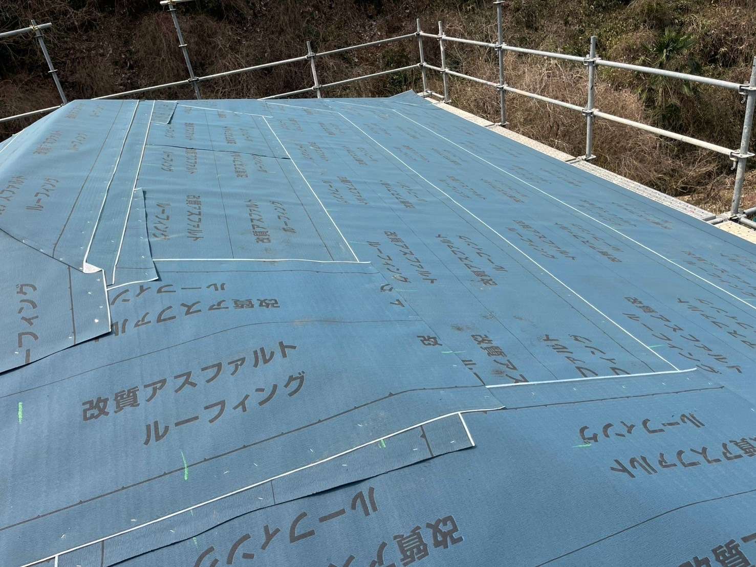 2025年5月施工　屋根の葺き替え　瑞浪市　U様邸