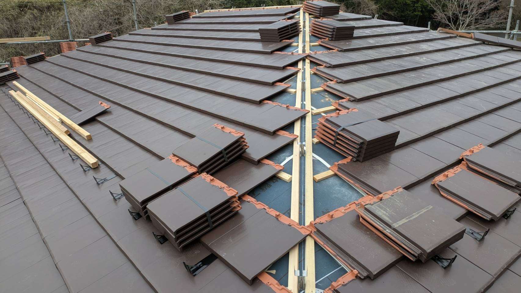 2025年5月施工　屋根の葺き替え　瑞浪市　U様邸