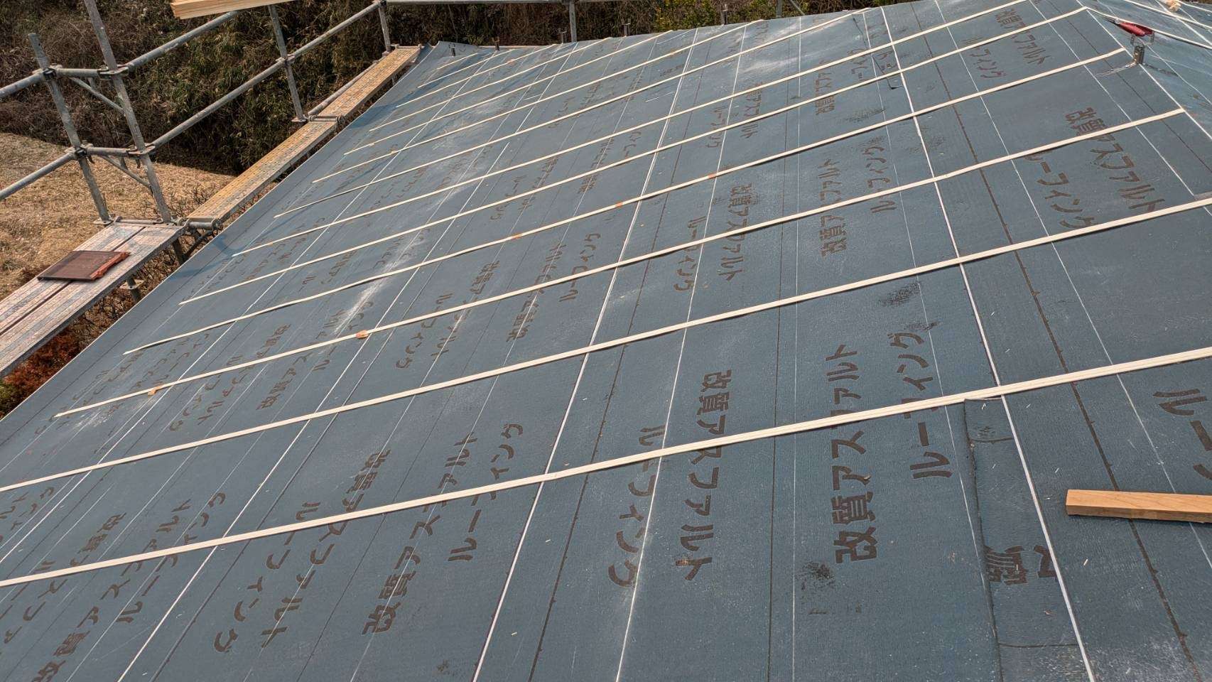 2025年5月施工　屋根の葺き替え　瑞浪市　U様邸