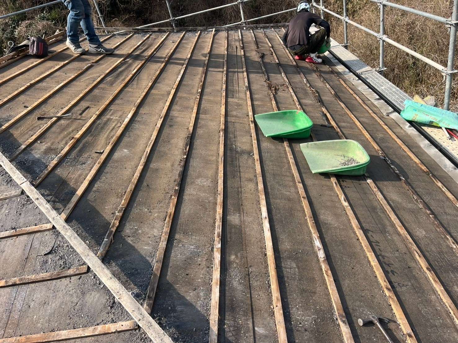 2025年5月施工　屋根の葺き替え　瑞浪市　U様邸