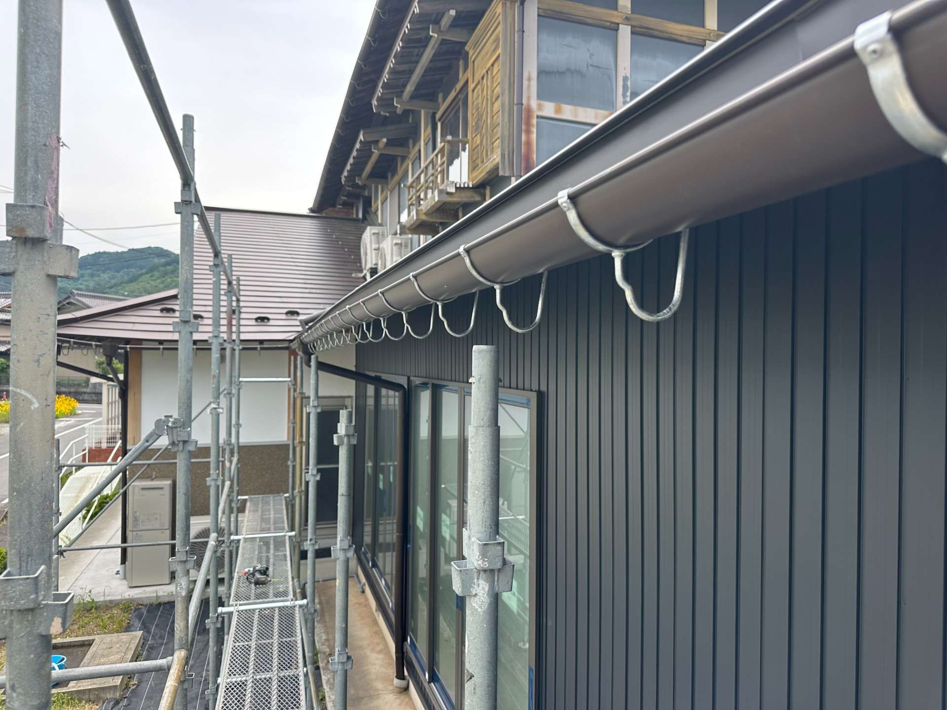 2025年6月施工　屋根の葺き替え　外壁カバー工法　岐阜県池田町　I様邸