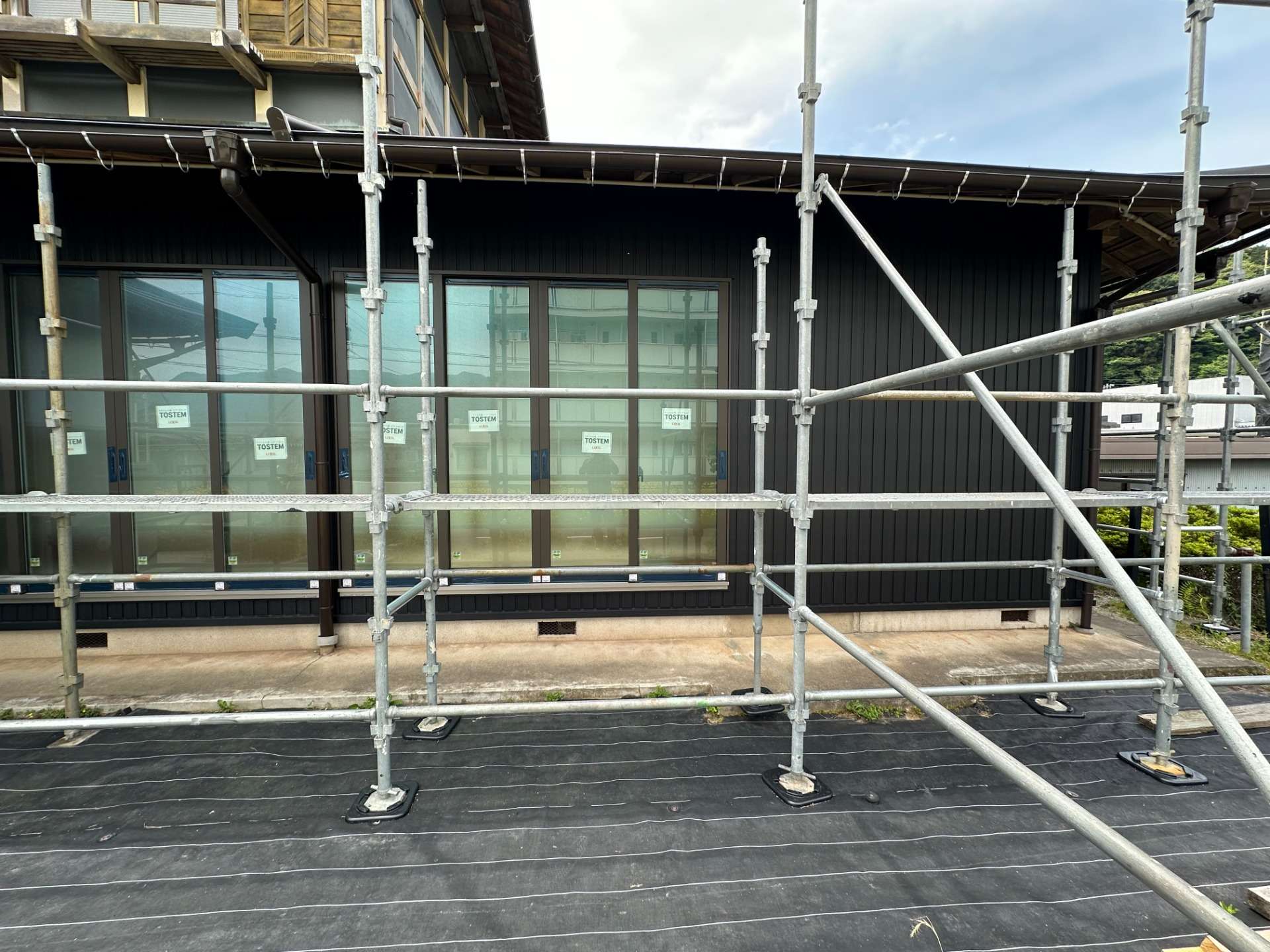 2025年6月施工　屋根の葺き替え　外壁カバー工法　岐阜県池田町　I様邸