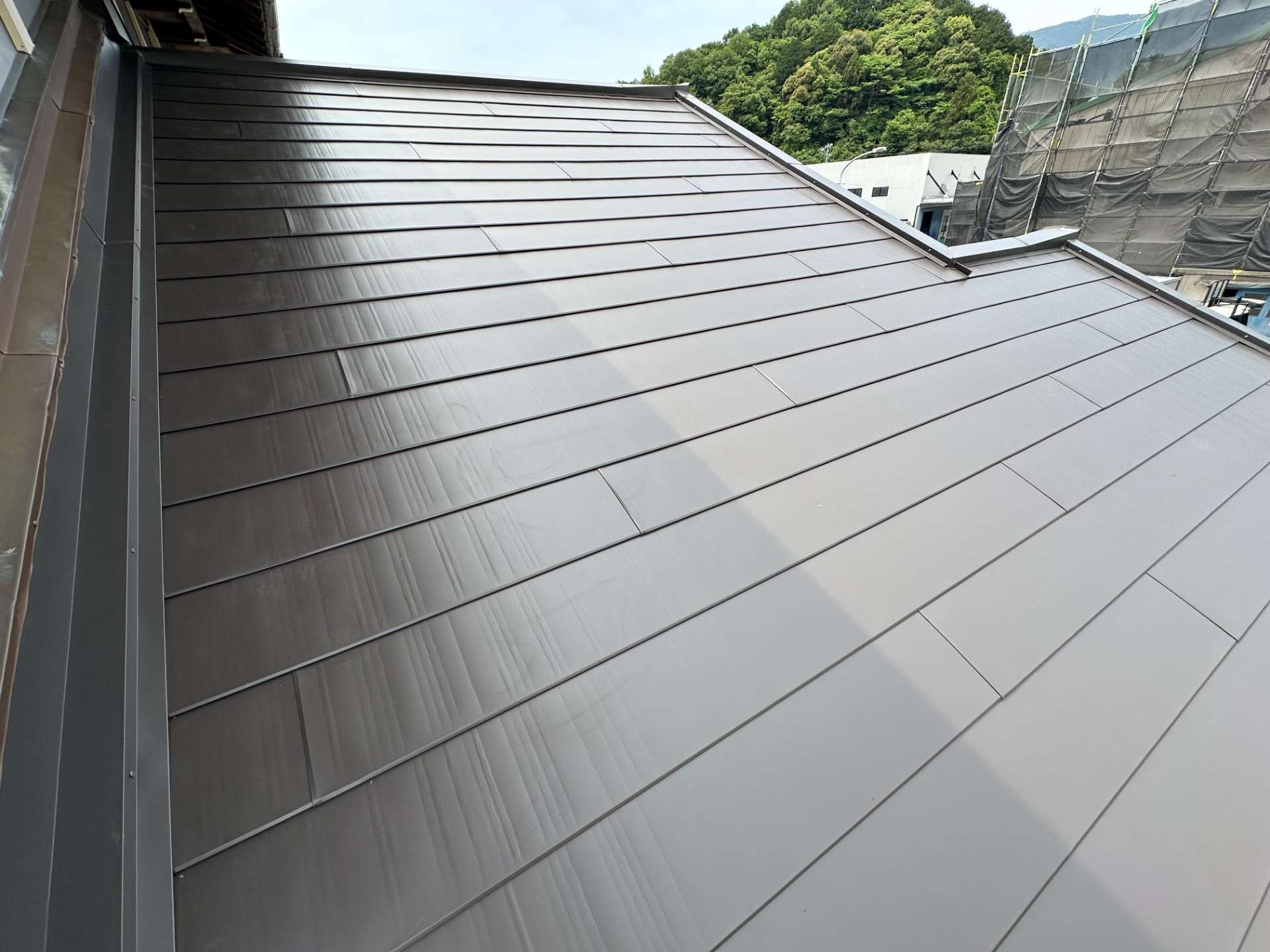 2025年6月施工　屋根の葺き替え　外壁カバー工法　岐阜県池田町　I様邸