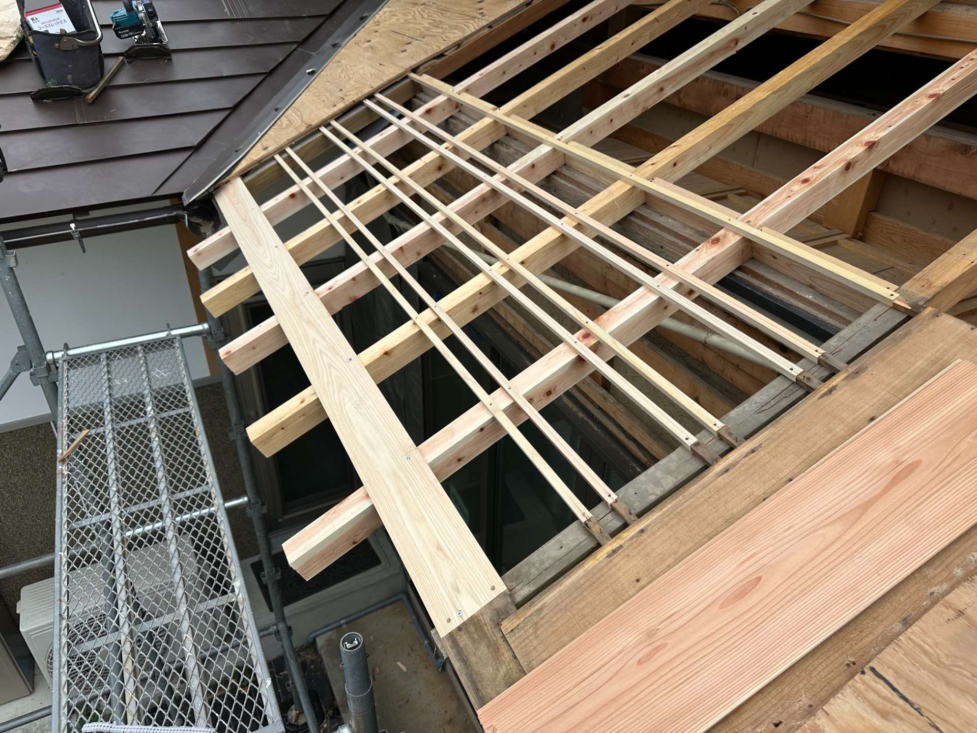 2025年6月施工　屋根の葺き替え　外壁カバー工法　岐阜県池田町　I様邸