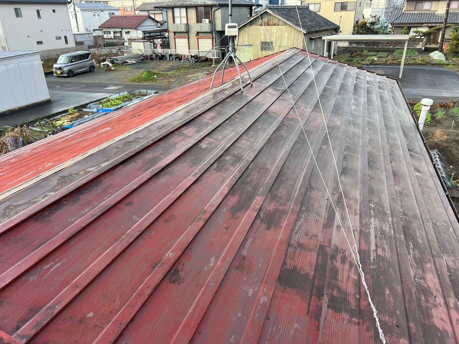 2025年6月施工　屋根カバー工法　本巣市　T様邸