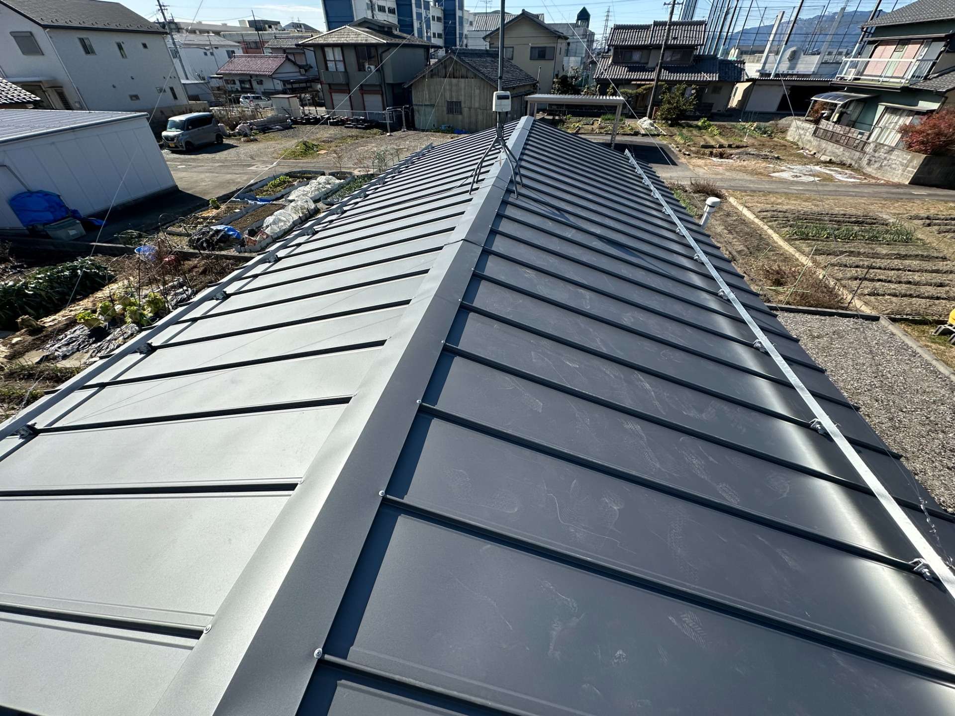 2025年6月施工　屋根カバー工法　本巣市　T様邸