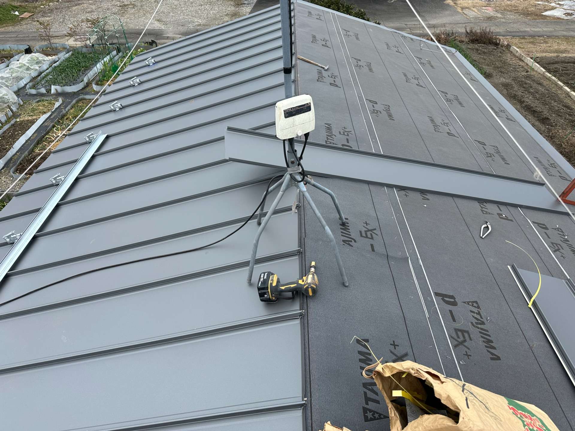 2025年6月施工　屋根カバー工法　本巣市　T様邸