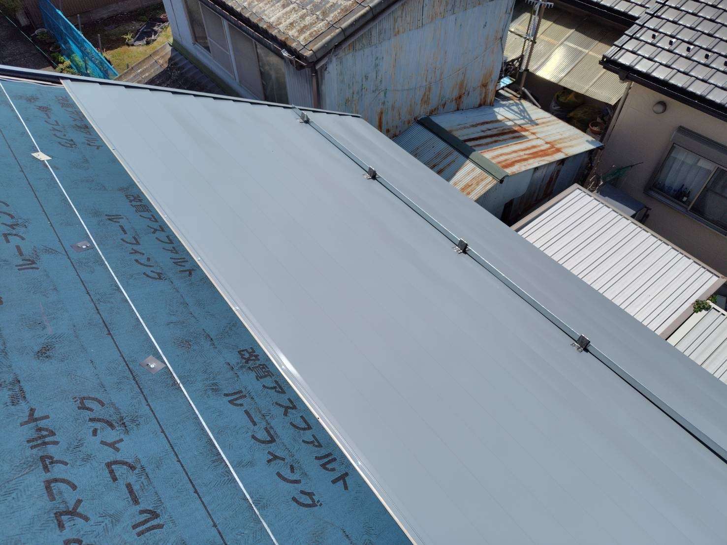 2025年7月施工　屋根カバー工法　岐阜市　Y様邸