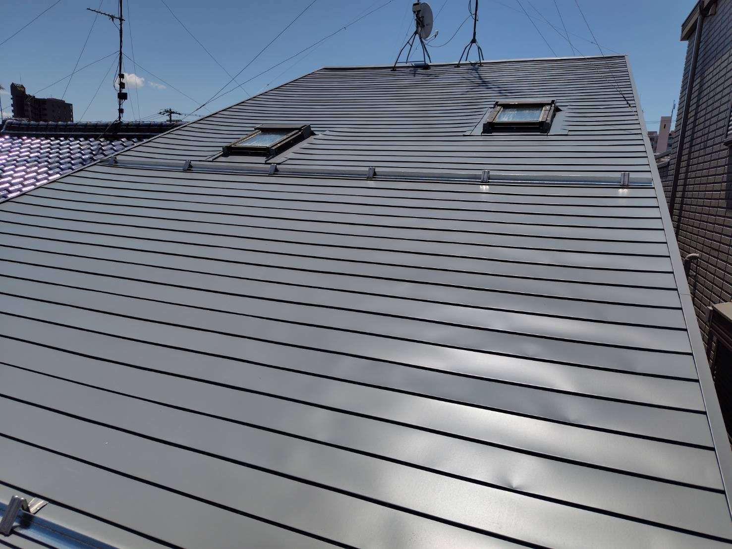 2025年7月施工　屋根カバー工法　岐阜市　Y様邸