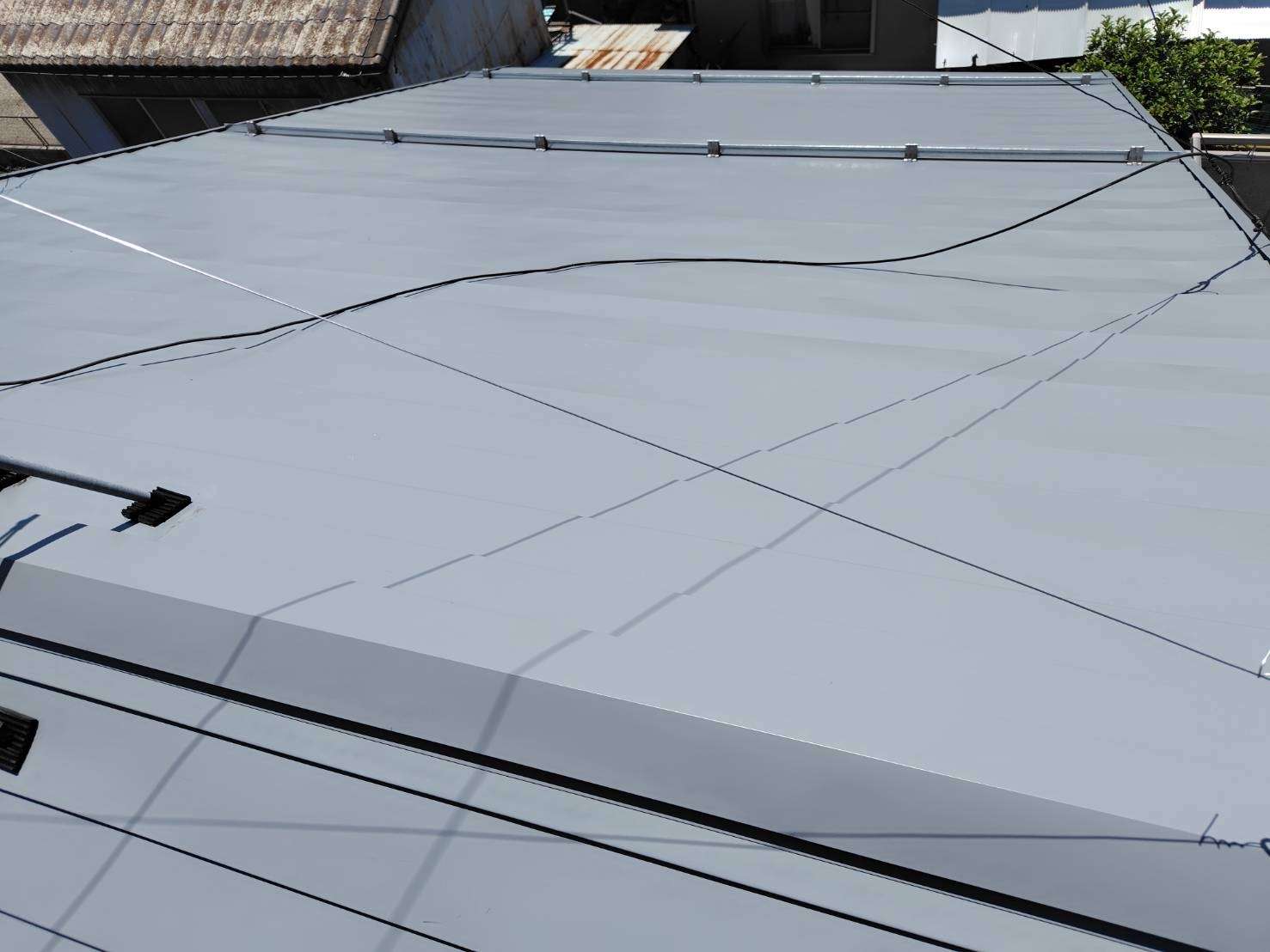 2025年7月施工　屋根カバー工法　岐阜市　Y様邸