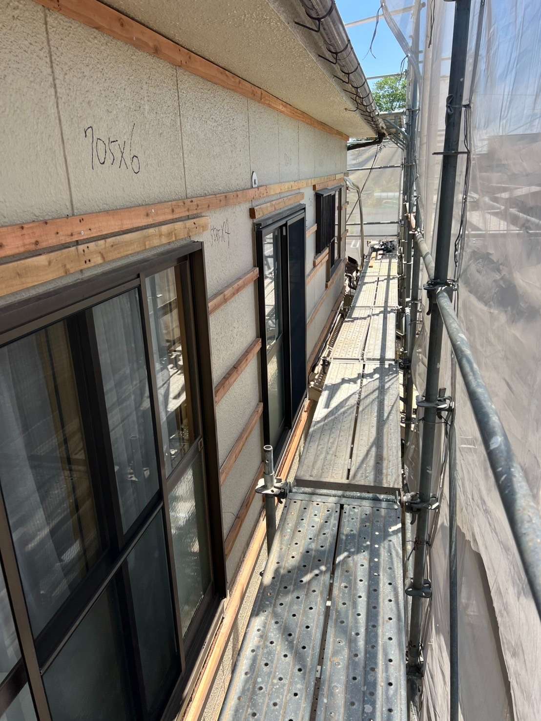 2025年7月施工　屋根の葺き替え　外壁カバー工法　岐阜市　S様邸