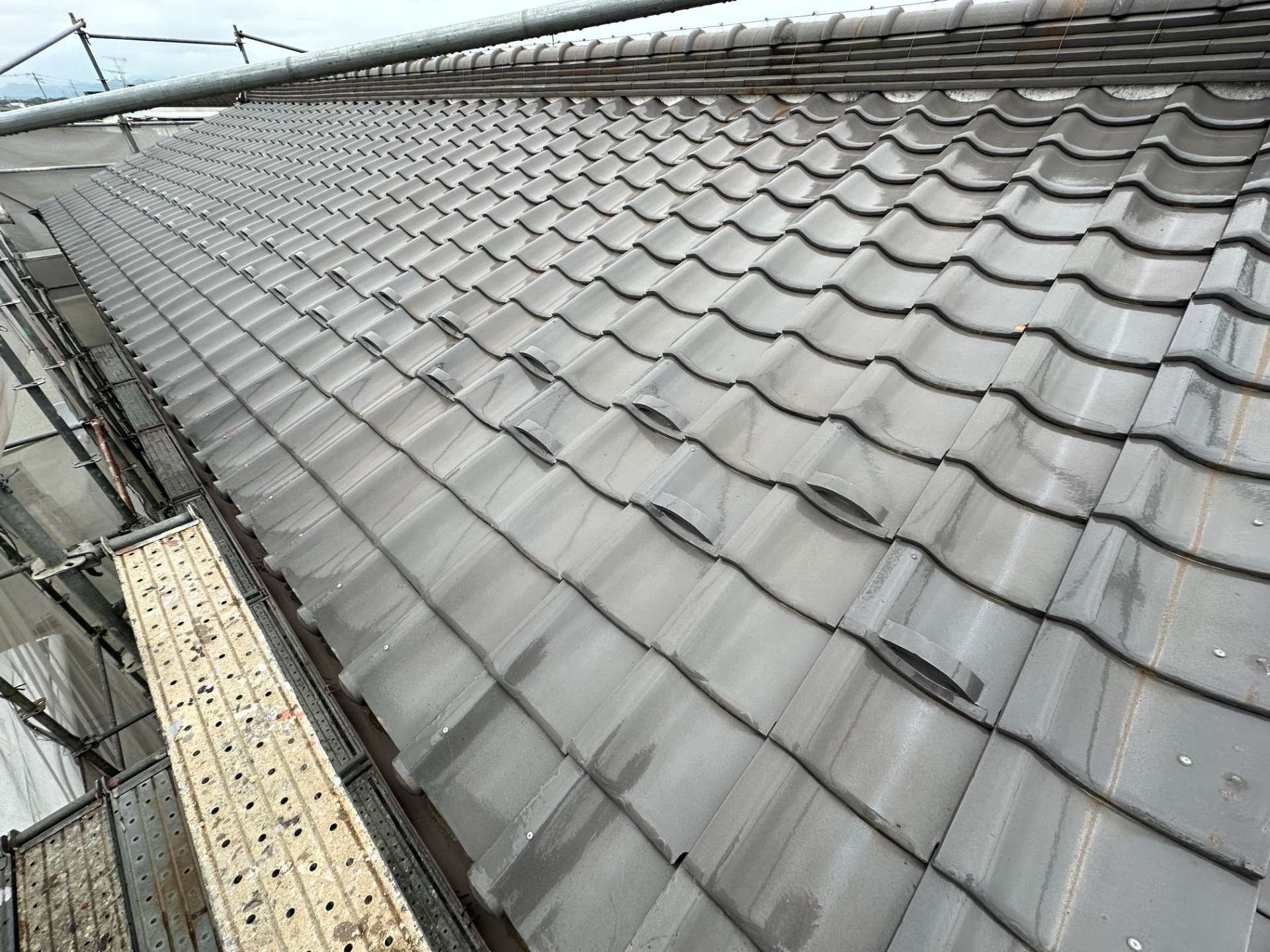 2025年7月施工　屋根の葺き替え　外壁カバー工法　岐阜市　S様邸