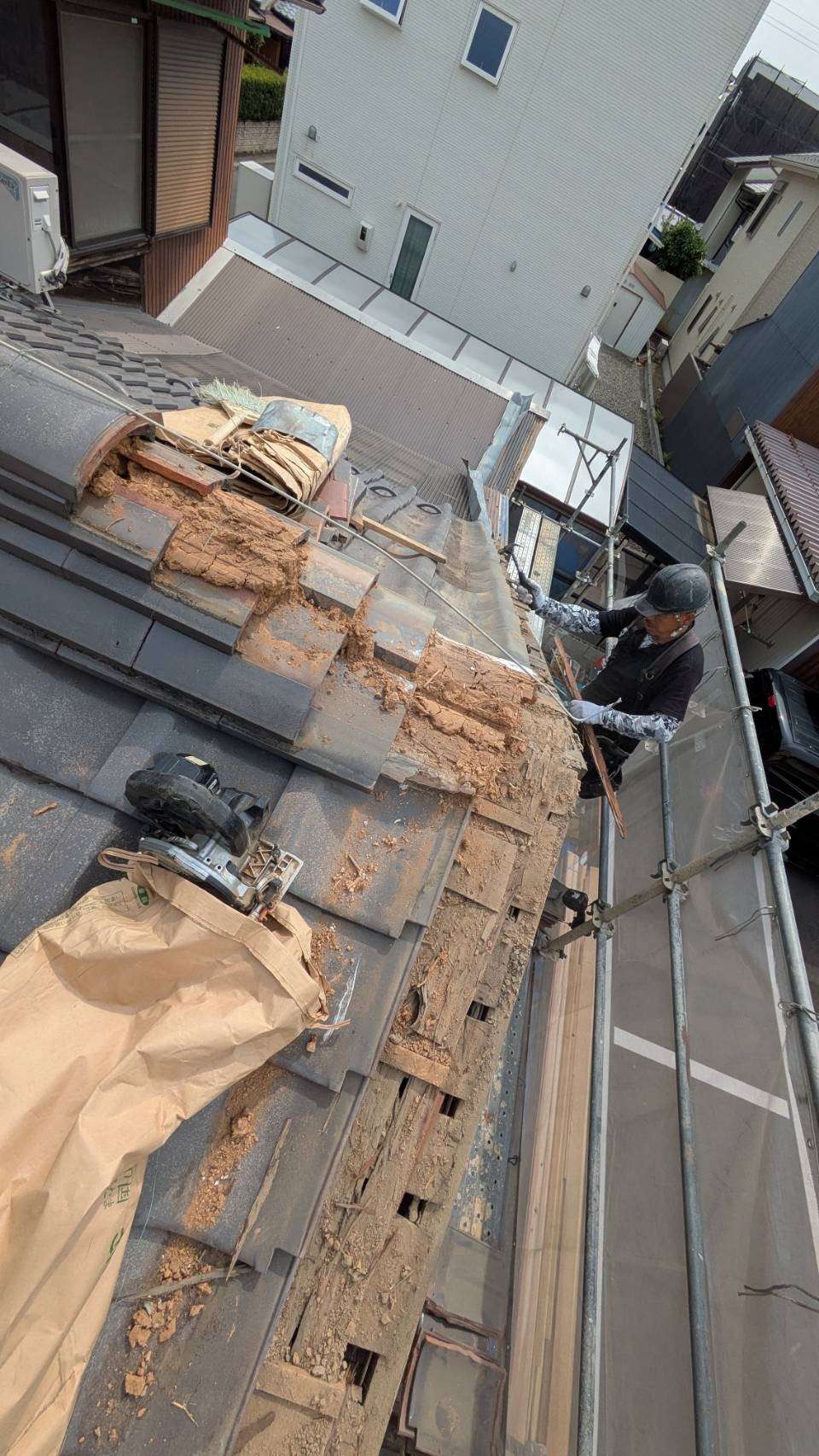 2025年7月施工　外壁の張り替え　屋根カバー工法　岐阜市　Y様邸