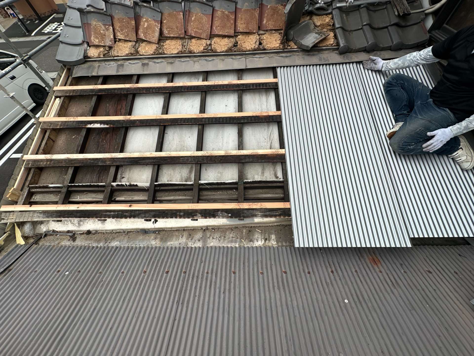 2025年7月施工　外壁の張り替え　屋根カバー工法　岐阜市　Y様邸