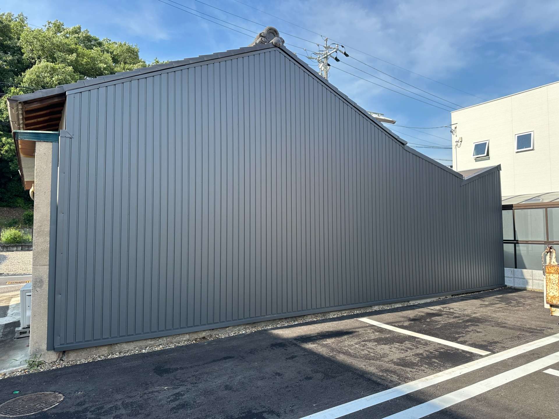 2025年7月施工　外壁の張り替え　屋根カバー工法　岐阜市　Y様邸