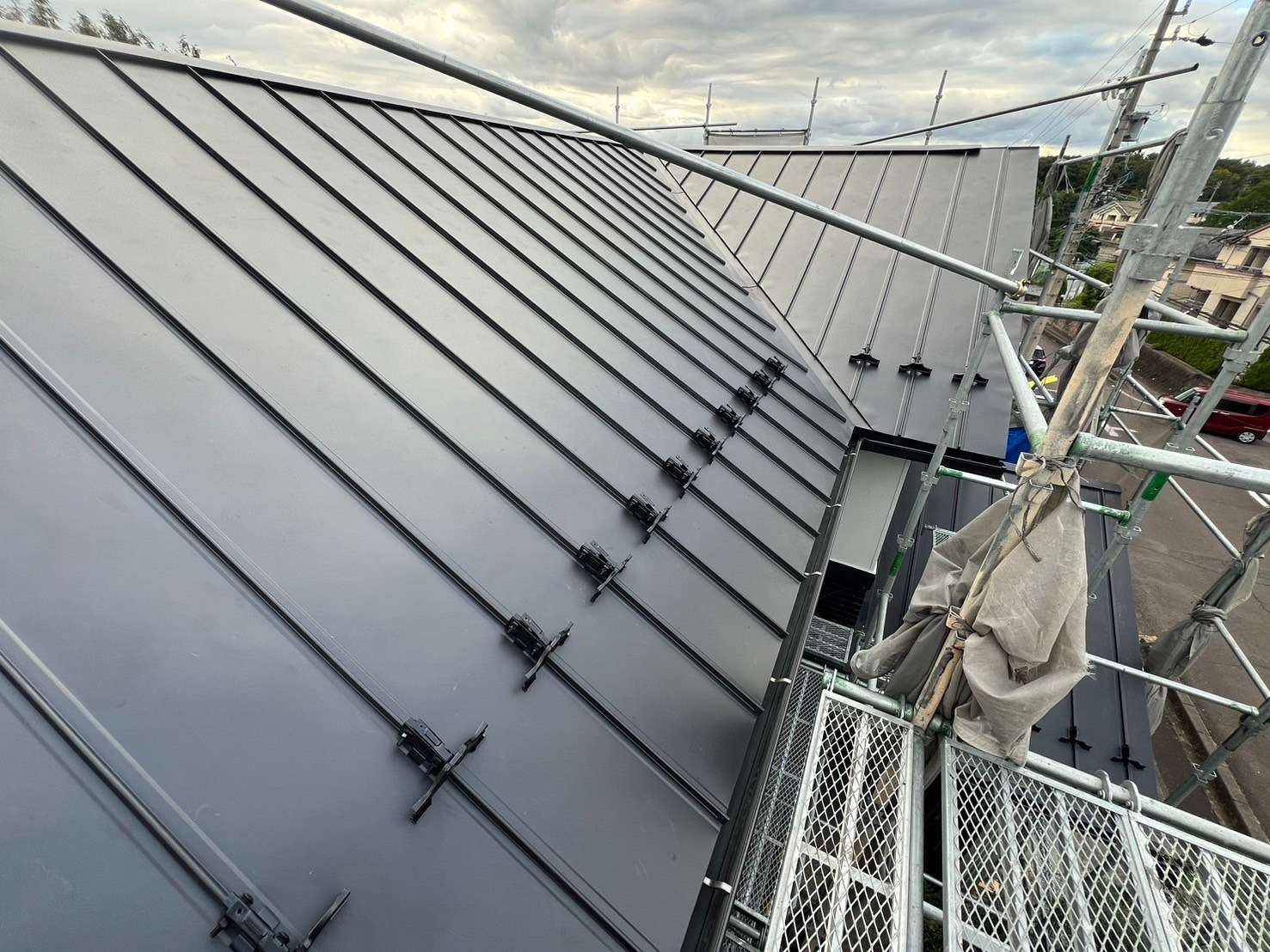 2025年8月施工　屋根カバー工法　美濃加茂市　W様邸