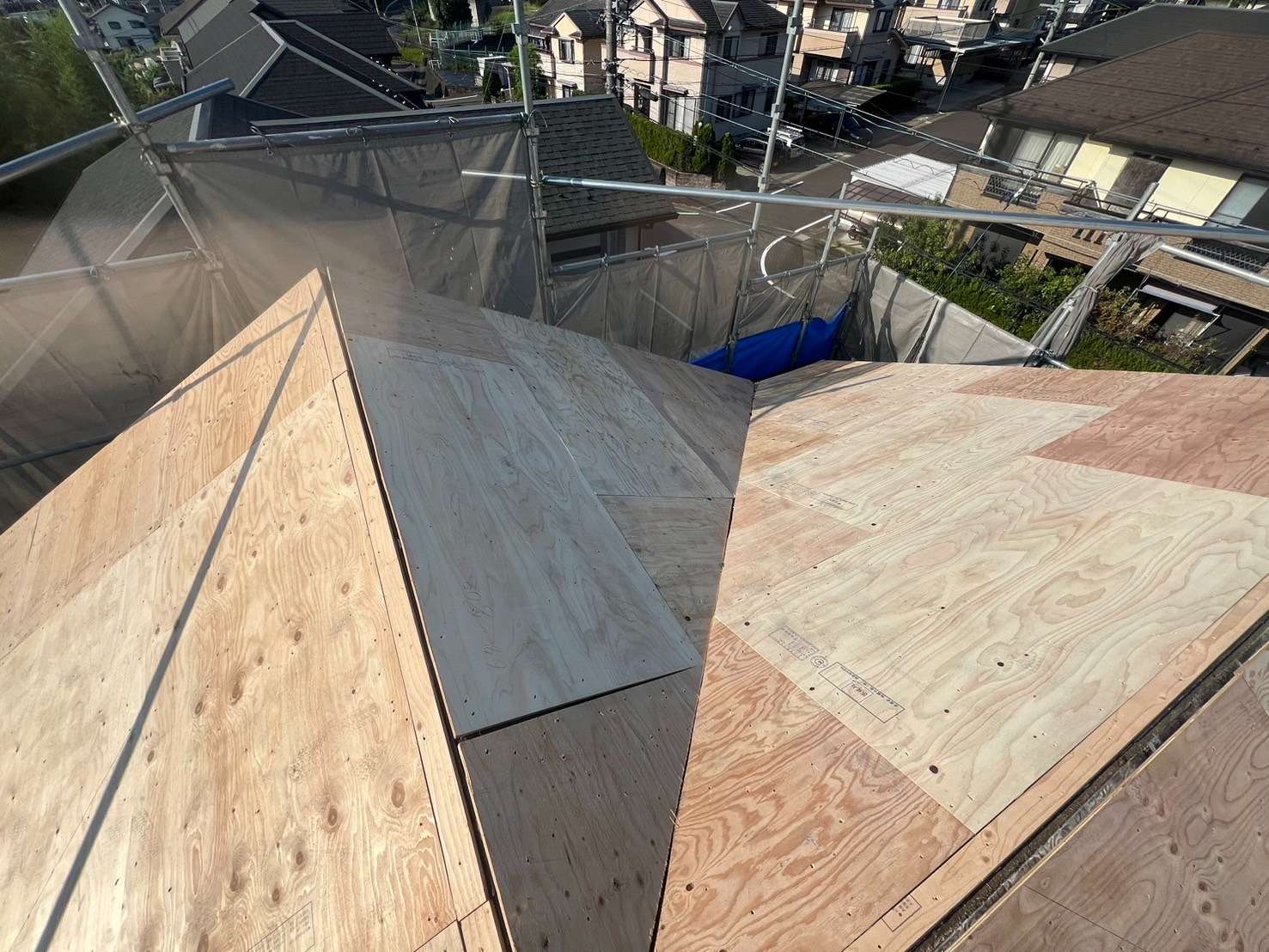 2025年8月施工　屋根カバー工法　美濃加茂市　W様邸