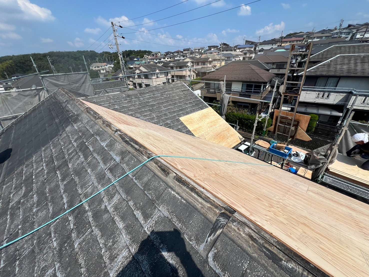 2025年8月施工　屋根カバー工法　美濃加茂市　W様邸