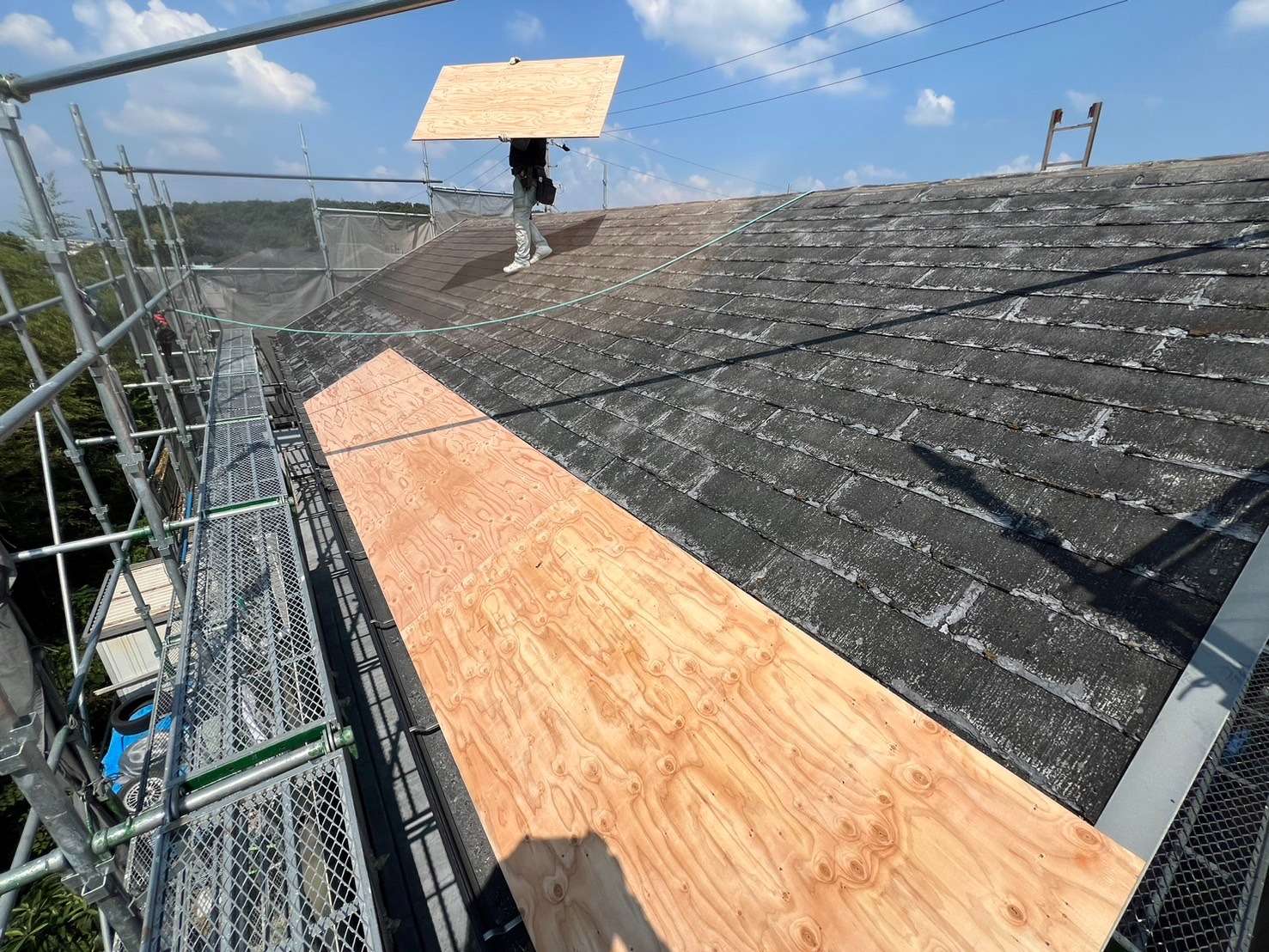 2025年8月施工　屋根カバー工法　美濃加茂市　W様邸