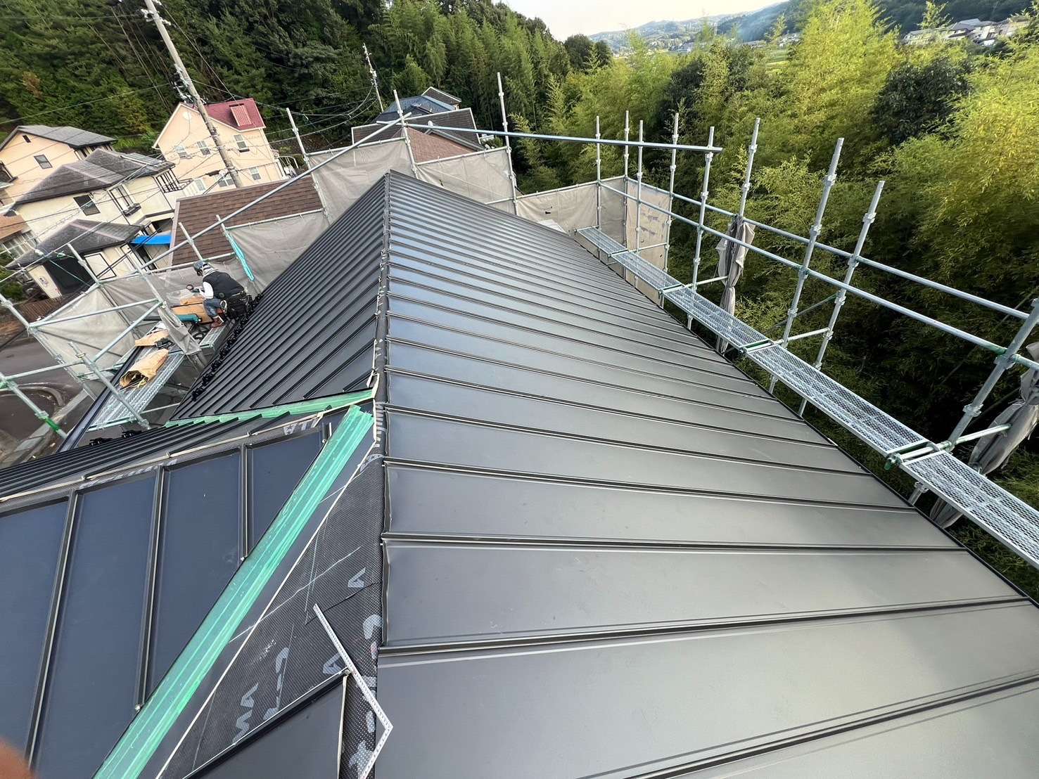 2025年8月施工　屋根カバー工法　美濃加茂市　W様邸