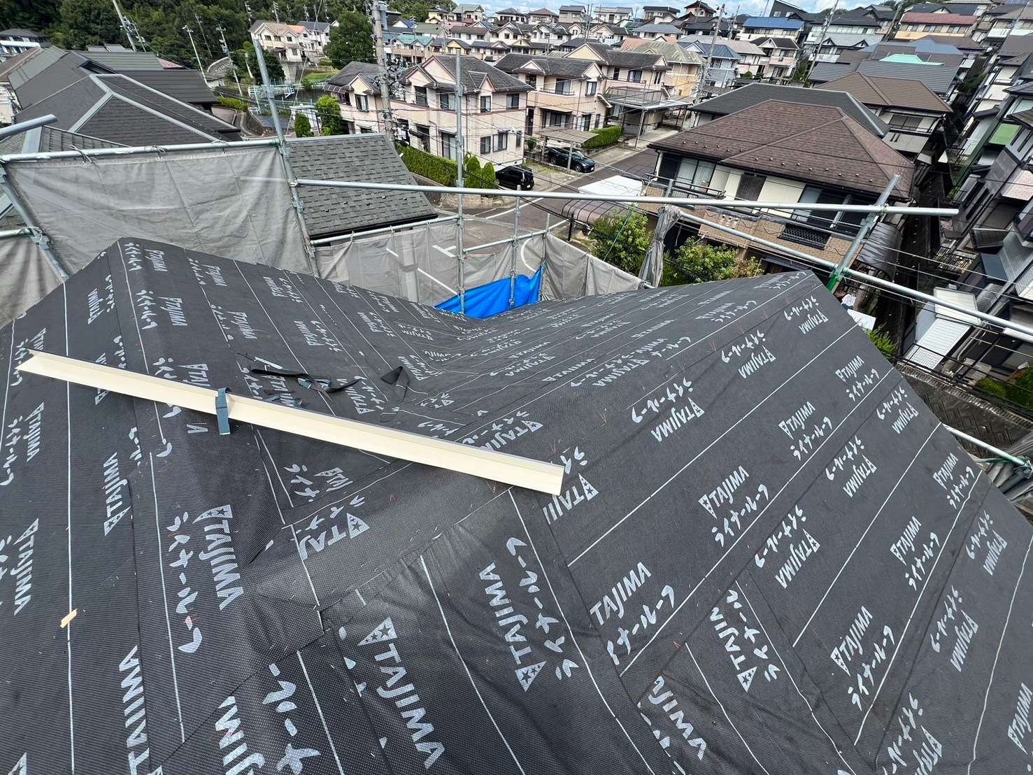 2025年8月施工　屋根カバー工法　美濃加茂市　W様邸