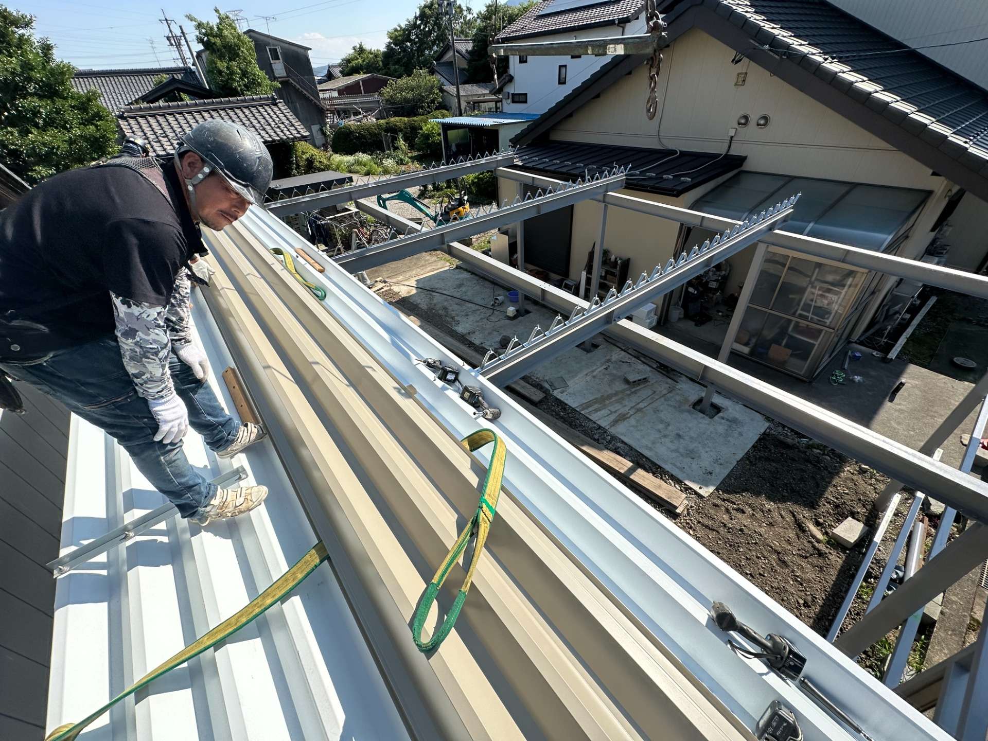 2025年9月施工　新築屋根、外壁工事　岐阜県　池田町　T様邸