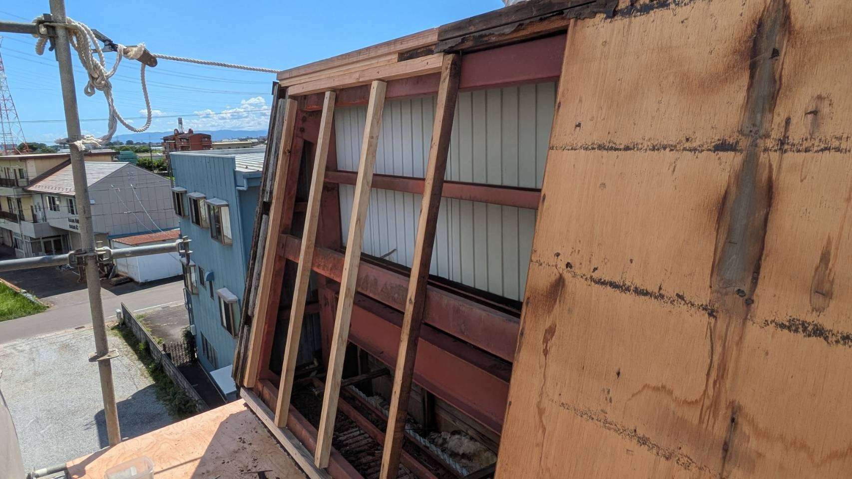 2025年9月施工　屋根の葺き替え　岐阜市黒野　T様邸