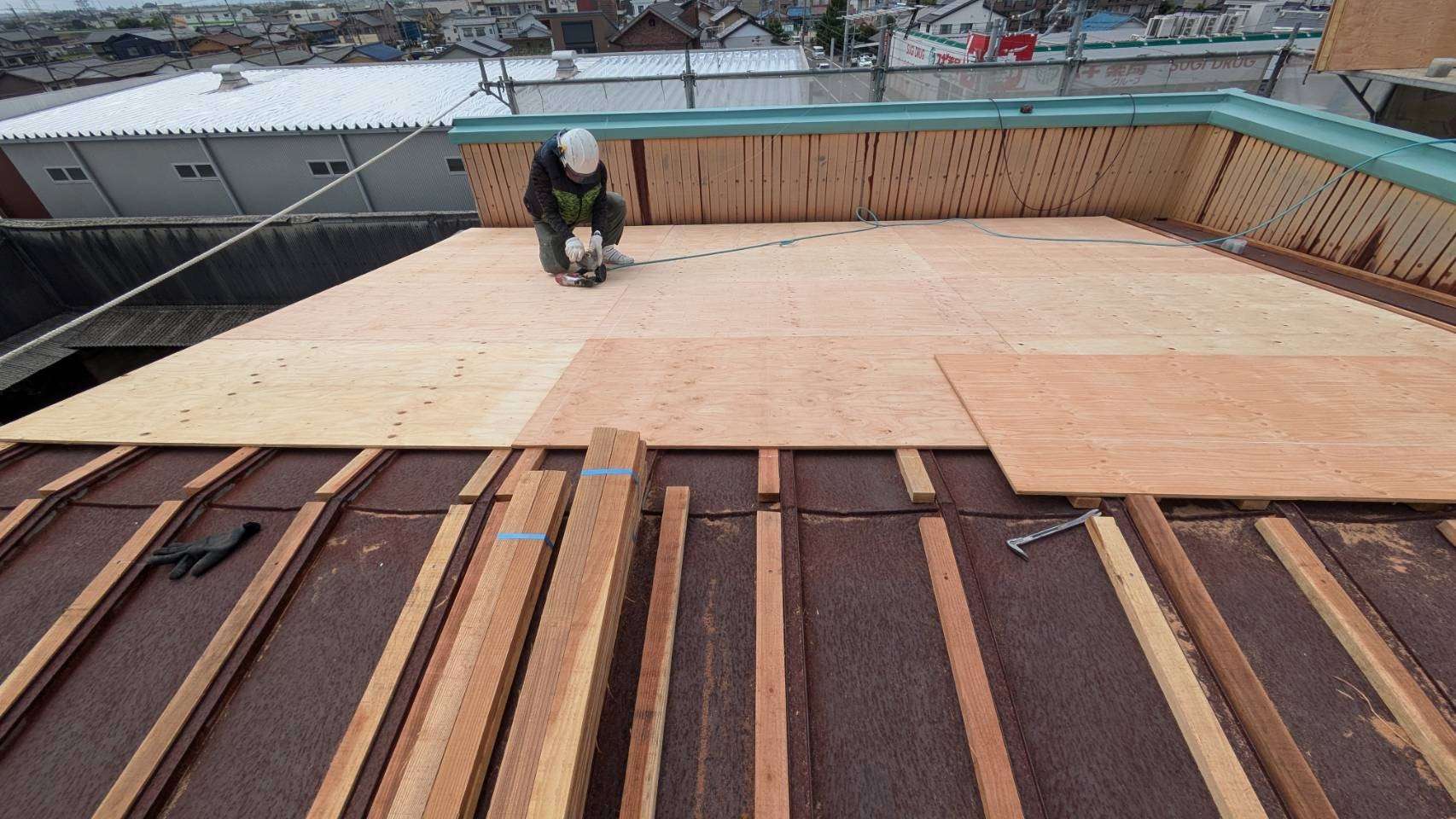 2025年9月施工　屋根の葺き替え　岐阜市黒野　T様邸