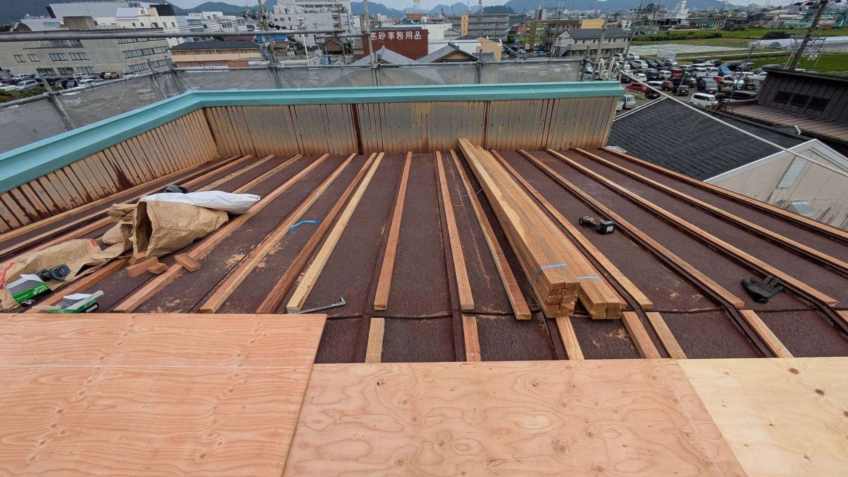 2025年9月施工　屋根の葺き替え　岐阜市黒野　T様邸