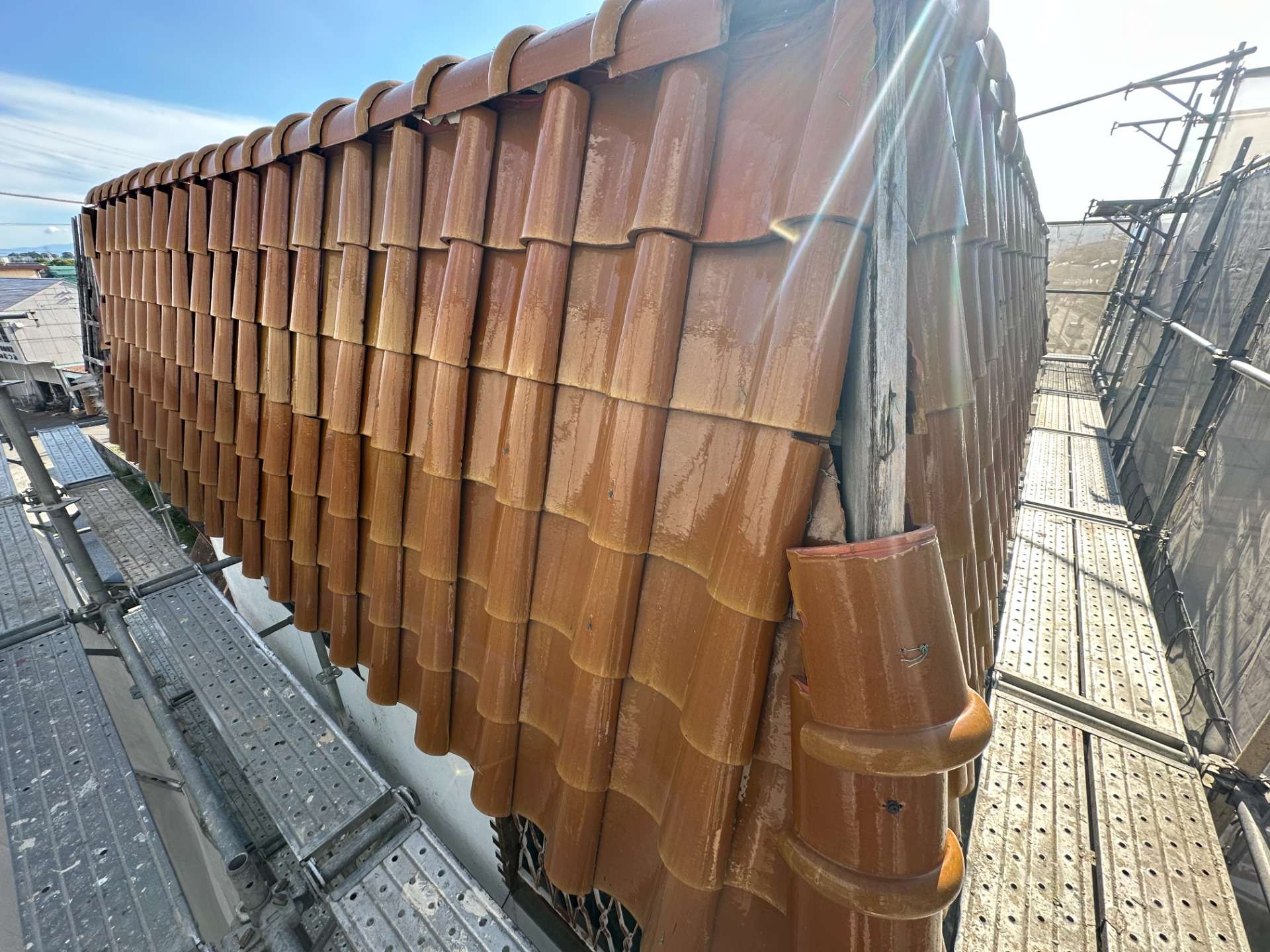 2025年9月施工　屋根の葺き替え　岐阜市黒野　T様邸