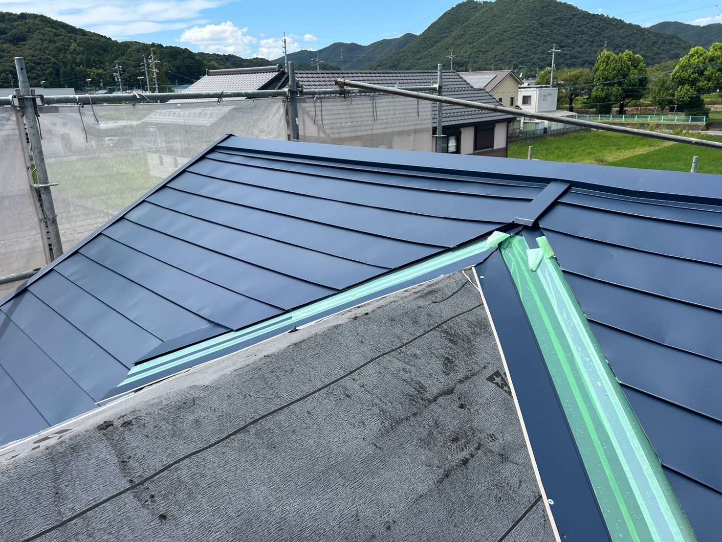 2025年9月施工　屋根カバー工法　岐阜市上土居　T様邸