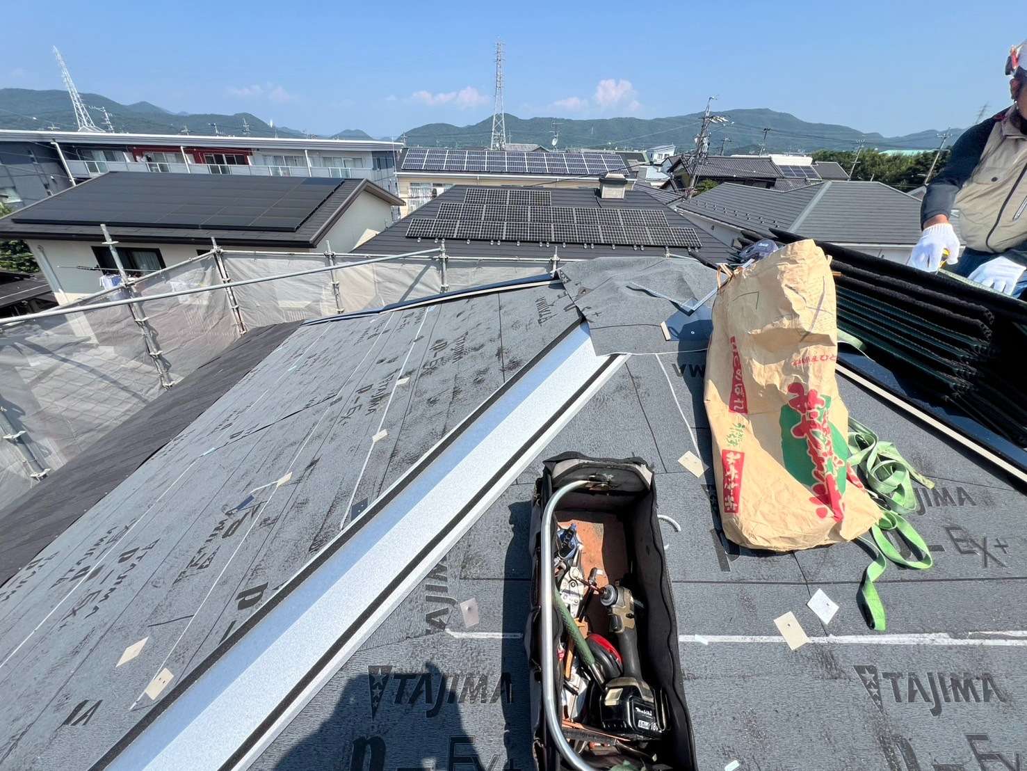 2025年10月施工　屋根カバー工法　各務原市蘇原　M様邸