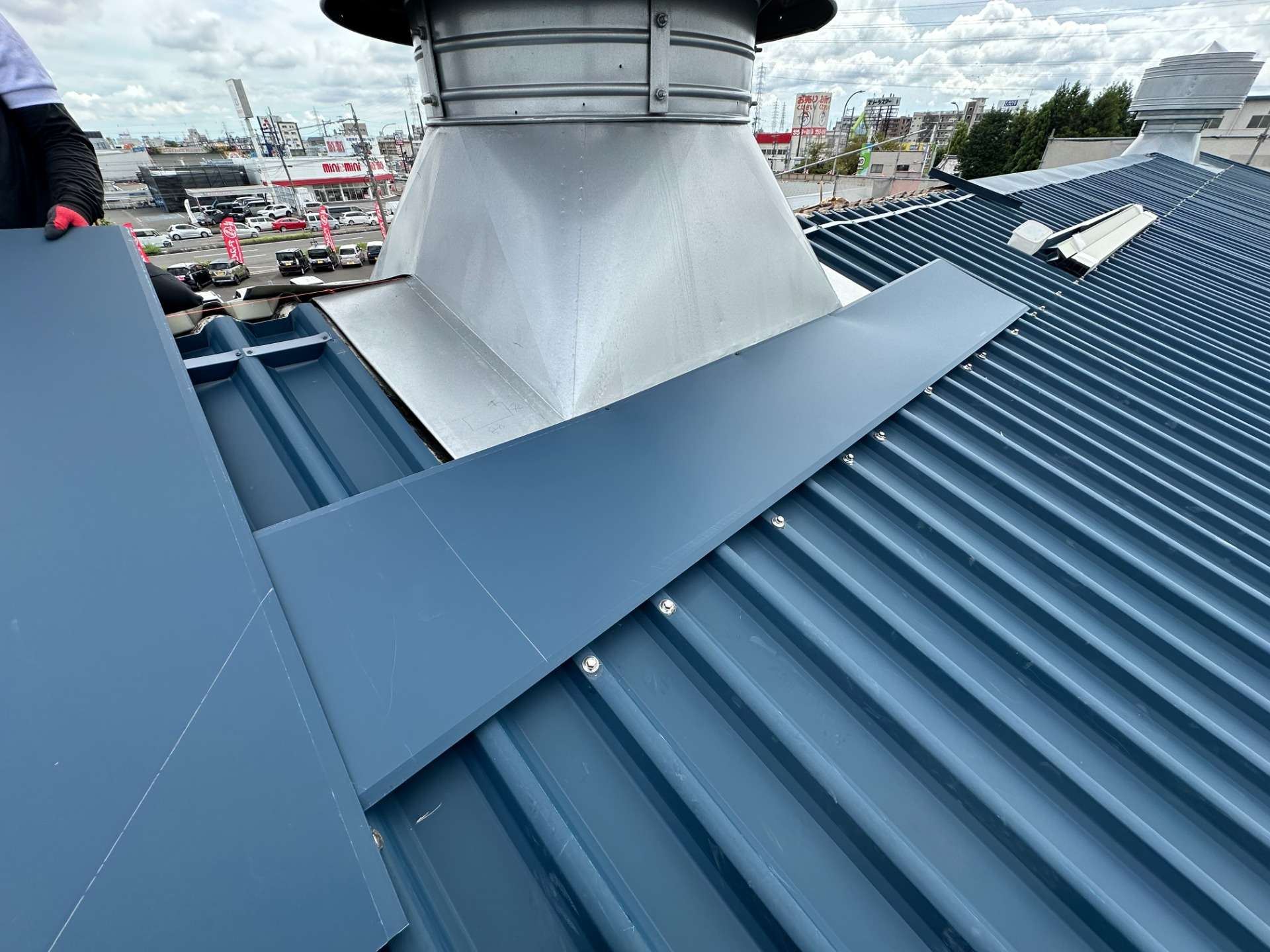 2025年10月施工　屋根カバー工法　あまとい交換　岐阜市茜部　M社様邸