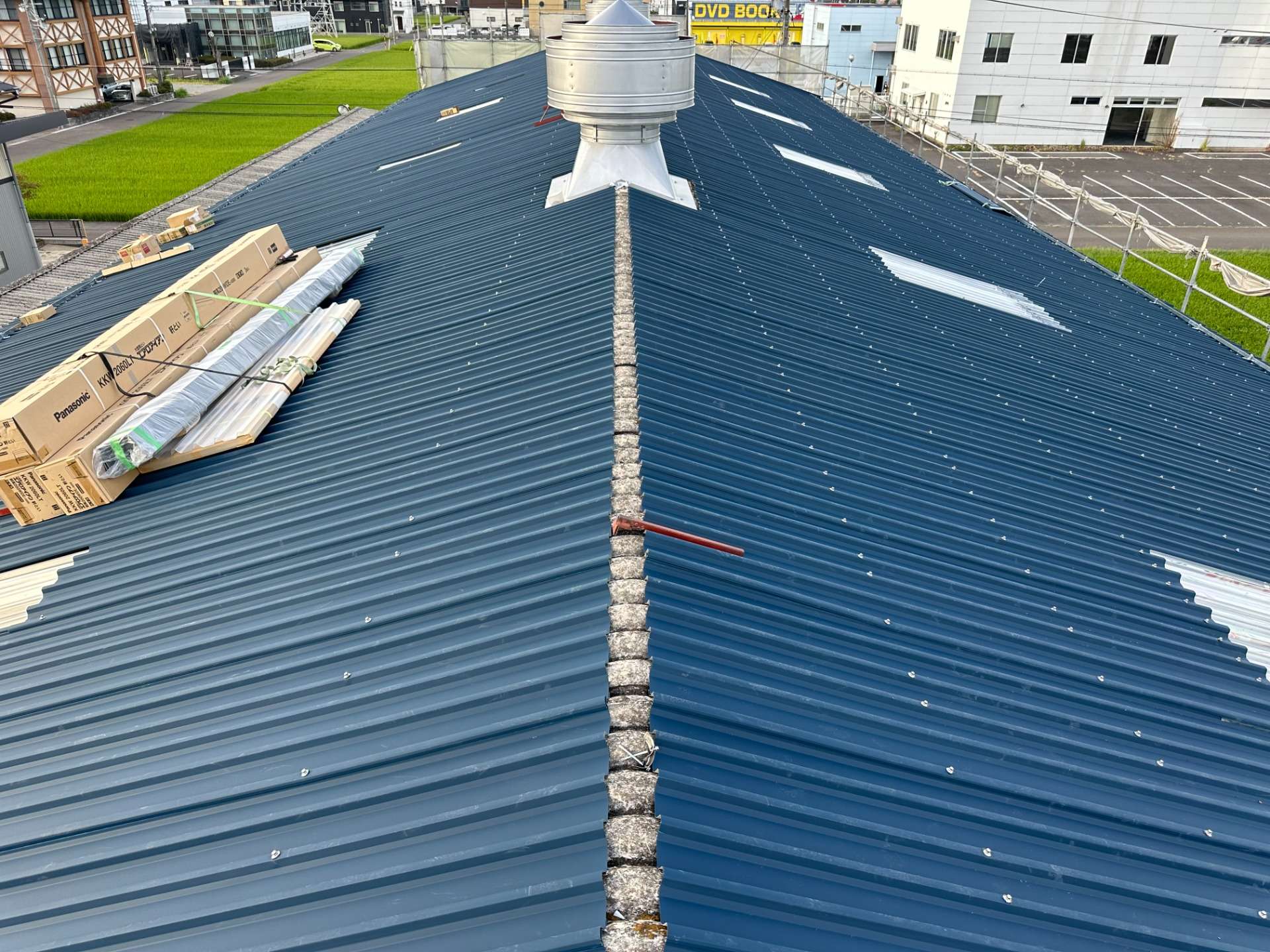 2025年10月施工　屋根カバー工法　あまとい交換　岐阜市茜部　M社様邸