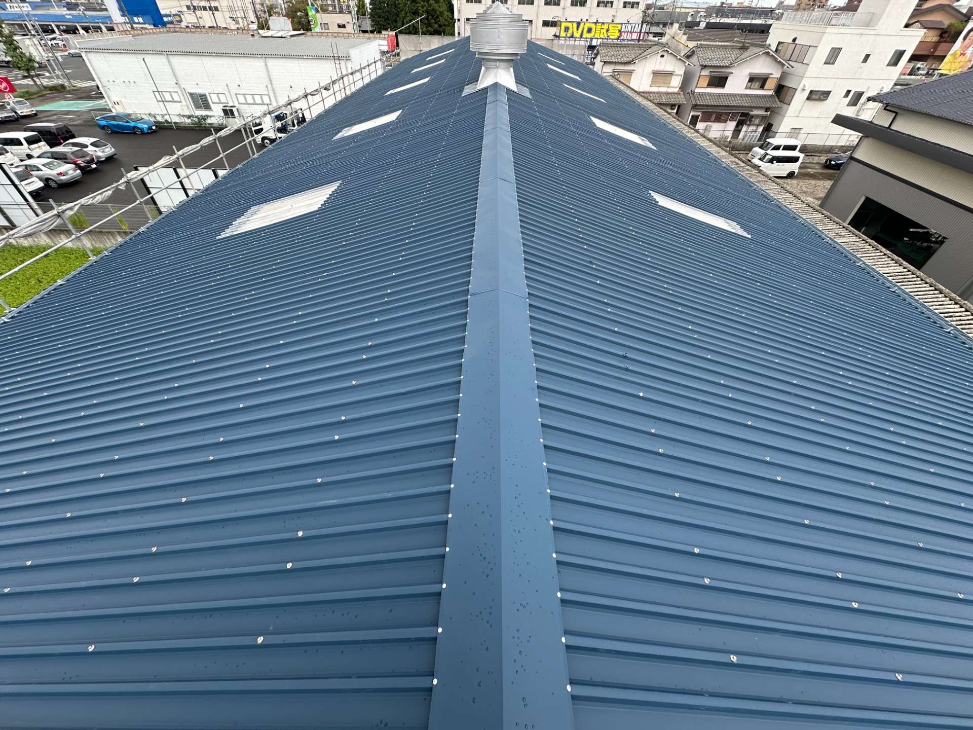 2025年10月施工　屋根カバー工法　あまとい交換　岐阜市茜部　M社様邸