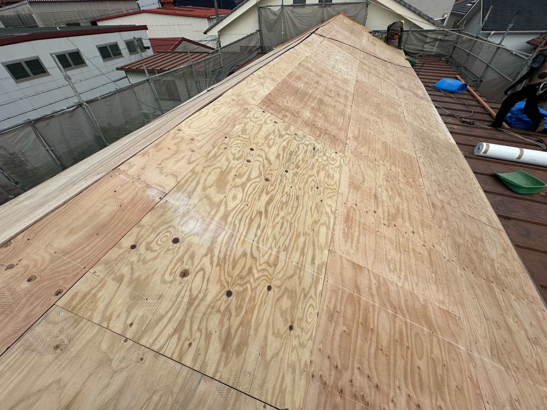 2025年10月施工　屋根の張り替え　名古屋市中川区　Y様邸